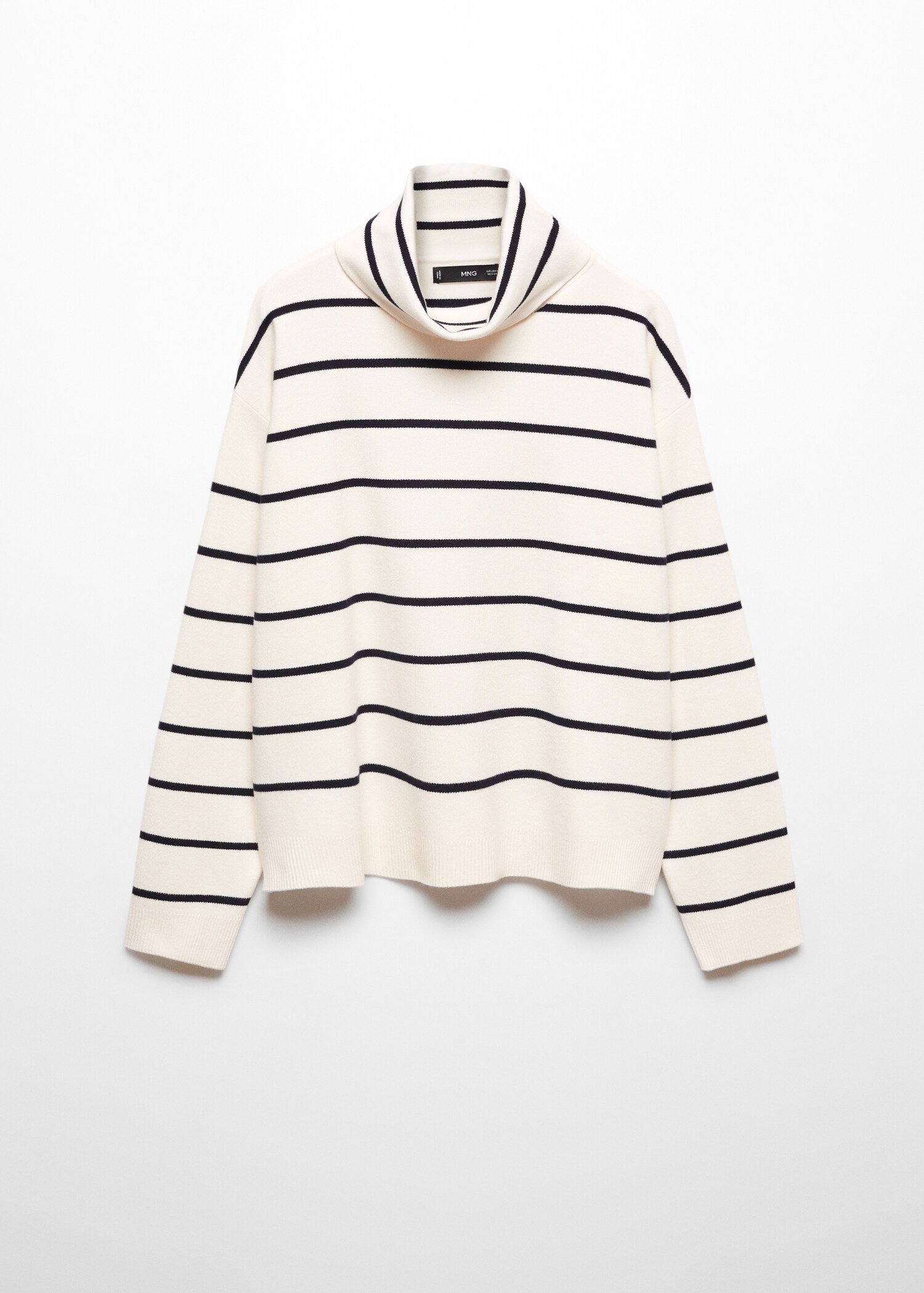 Jersey oversize cuello vuelto - Artículo sin modelo