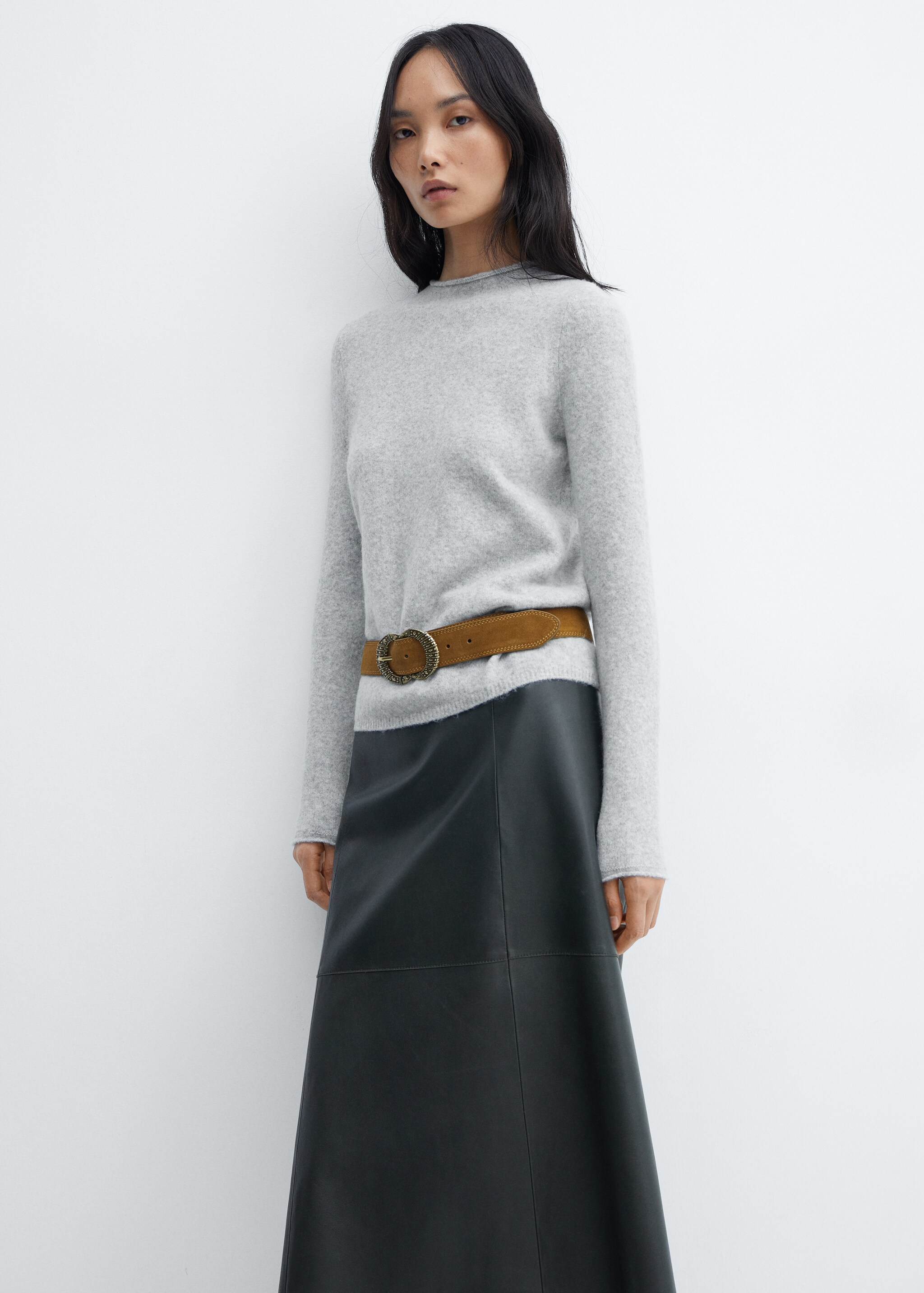 High collar sweater - Details of the article 2