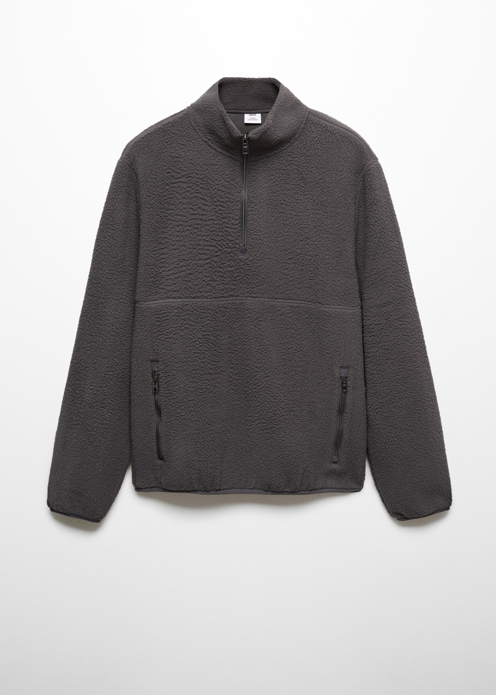 Sudadera polar cuello cremallera - Artículo sin modelo