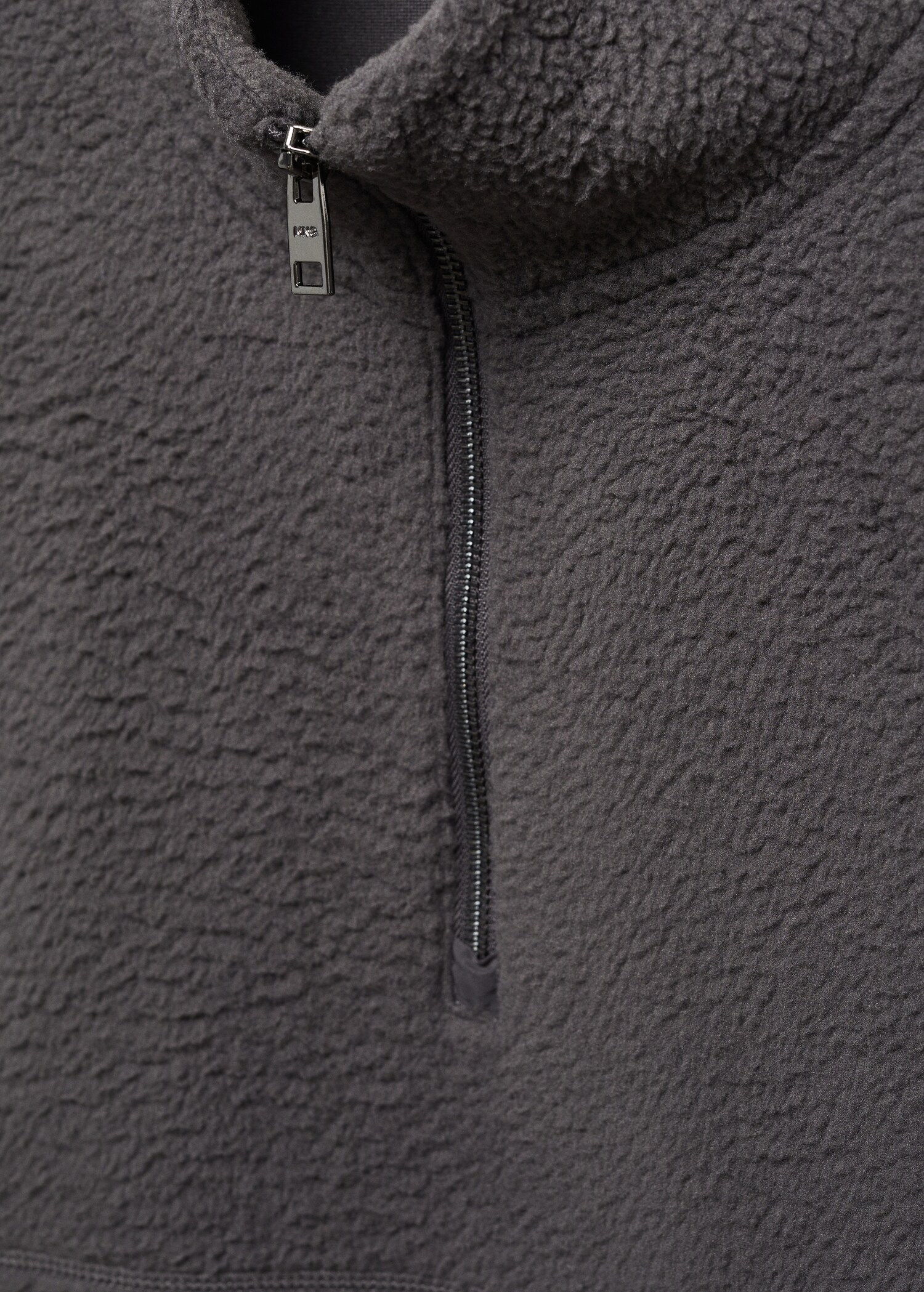 Sudadera polar cuello cremallera - Detalle del artículo 8