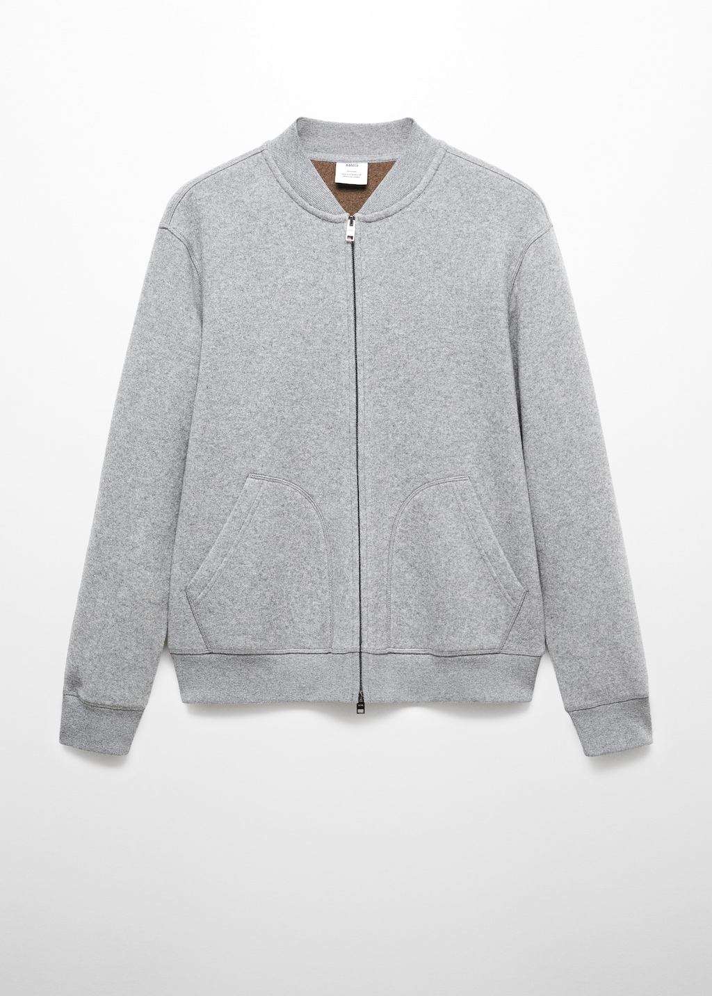 Bomber en laine homme sale