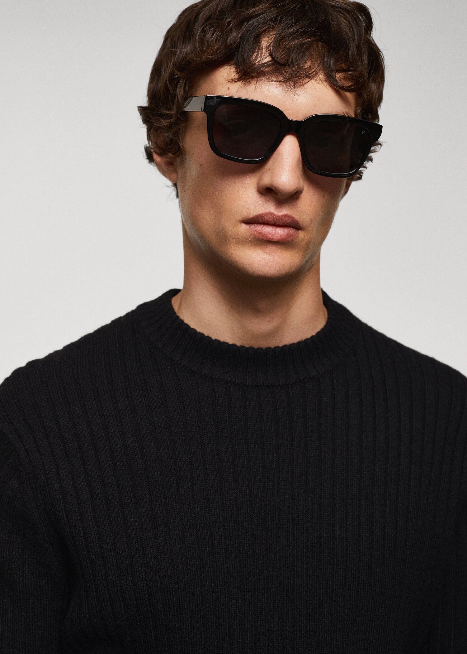 Ripp-Pullover aus Wollgemisch - Detail des Artikels 1