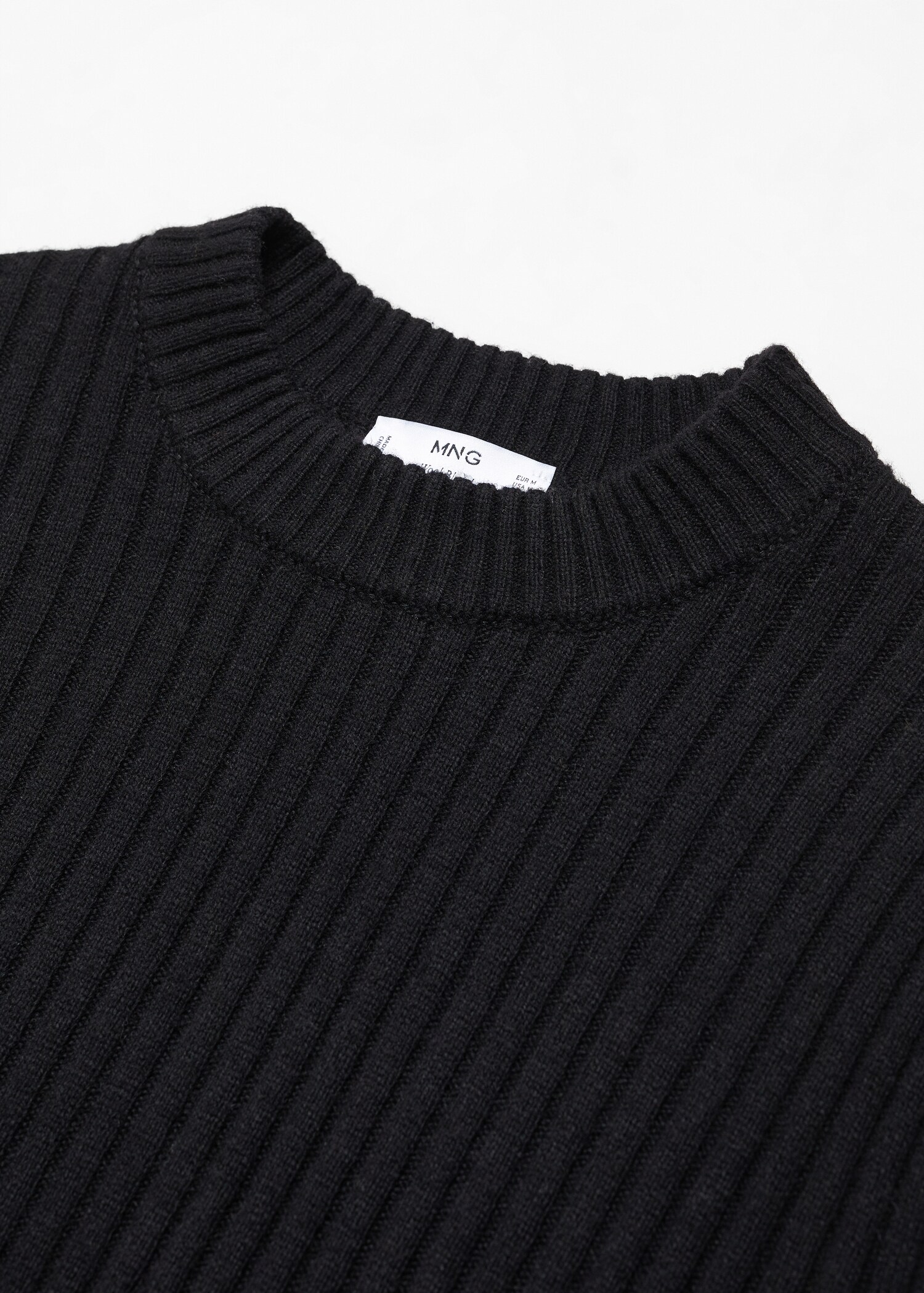 Ripp-Pullover aus Wollgemisch - Detail des Artikels 8