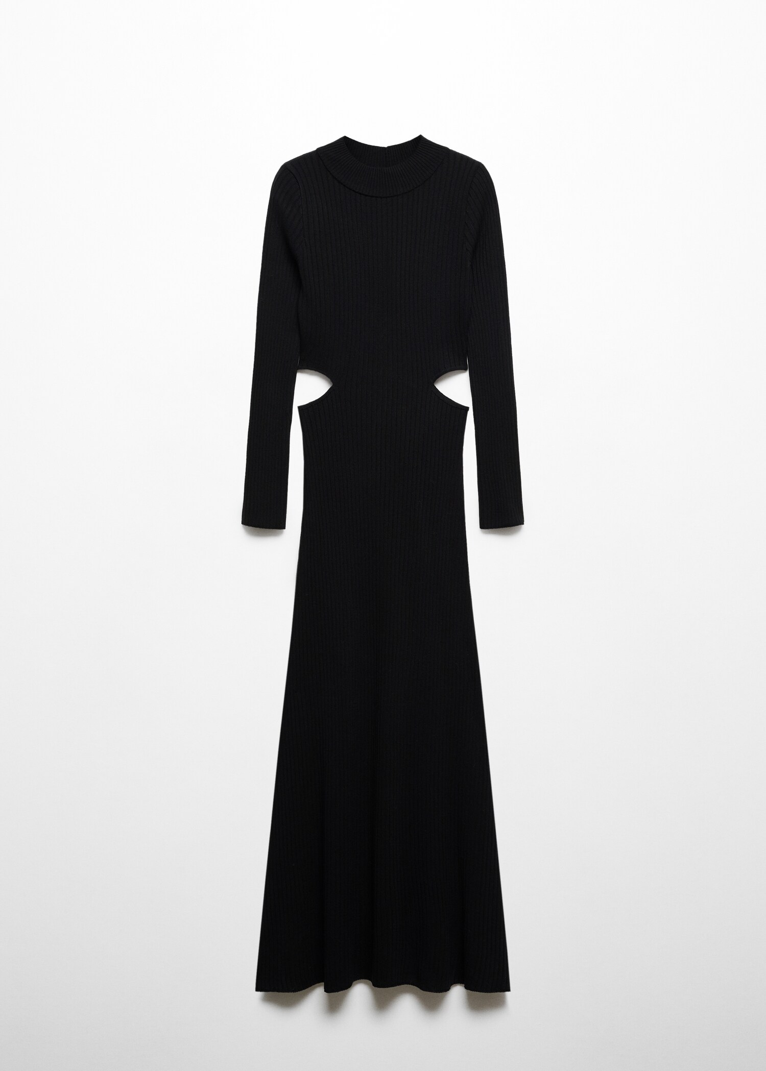 Vestido punto canalé aberturas - Artículo sin modelo