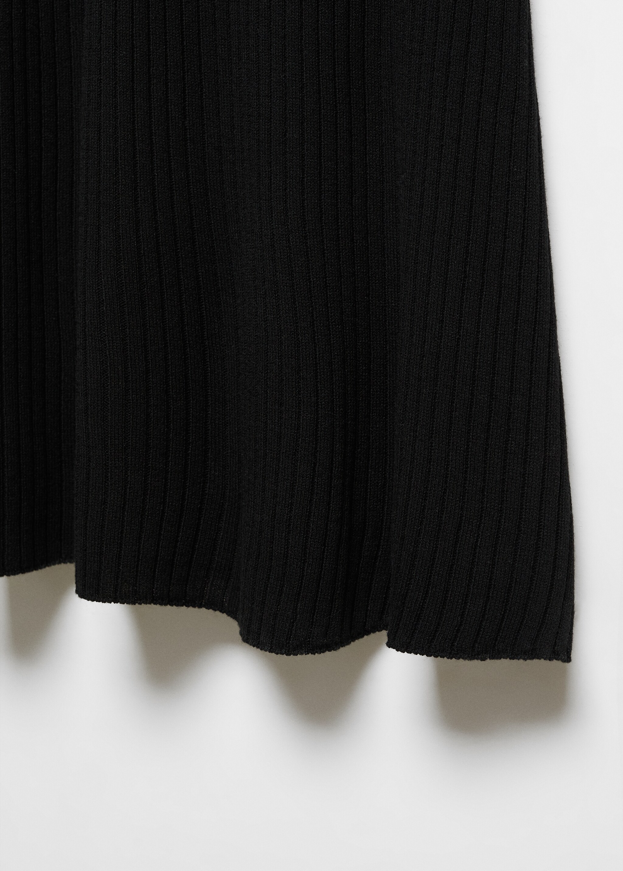 Rib-knit dress with slits - Details of the article 8