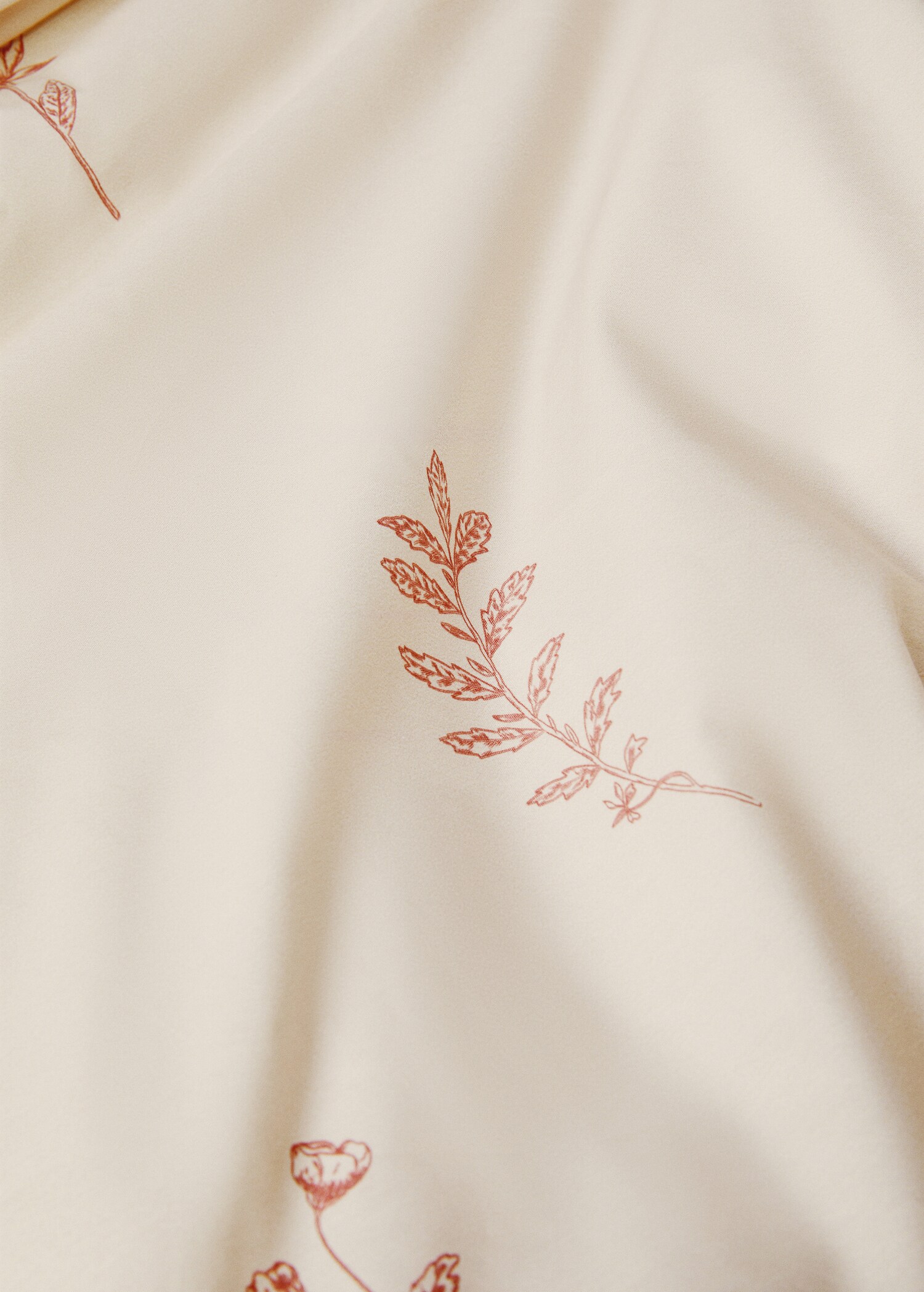 Housse de couette imprimée fleurs Lit 150/160 cm  - Détail de l'article 2