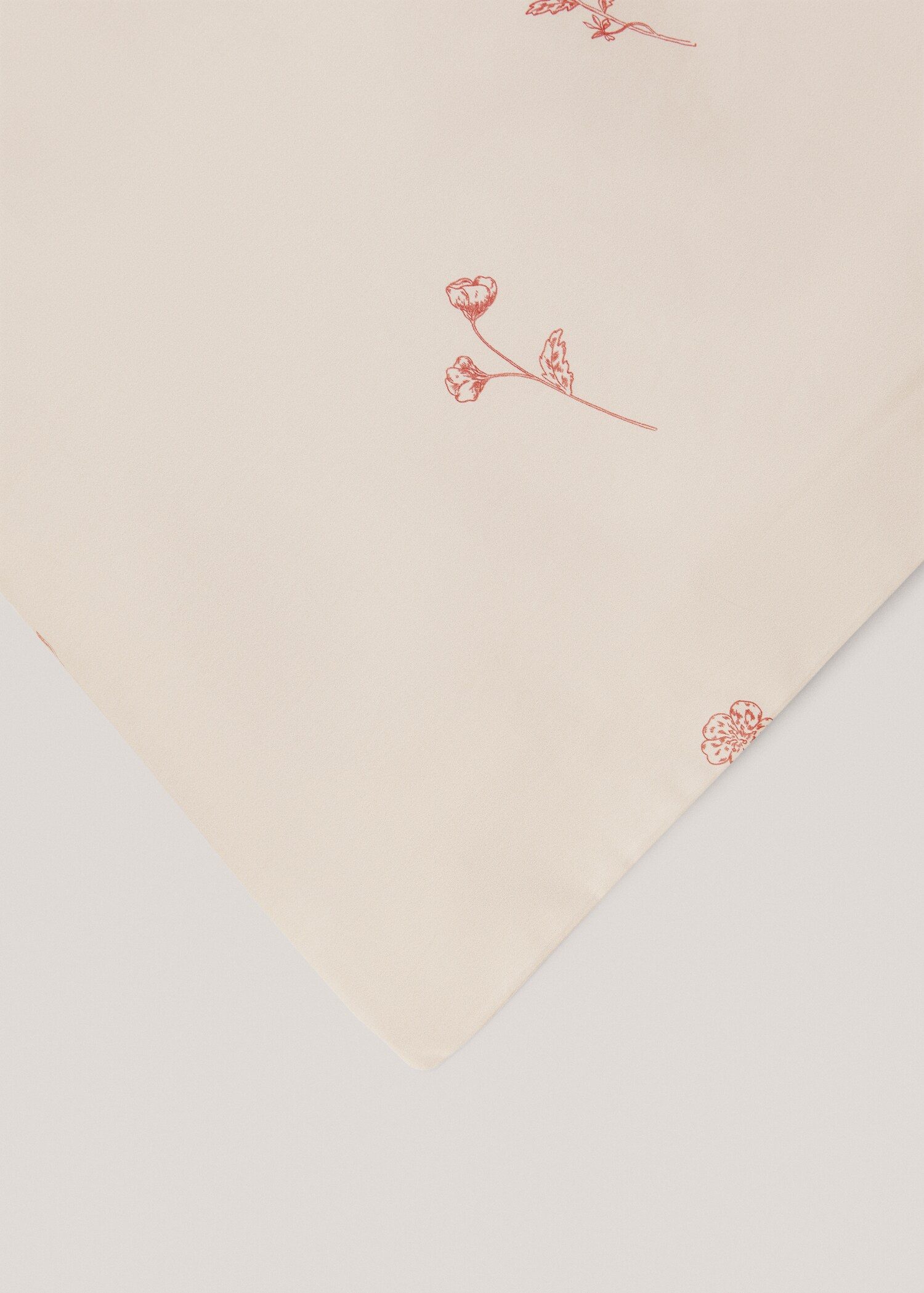Housse de couette imprimée fleurs Lit 150/160 cm  - Détail de l'article 3