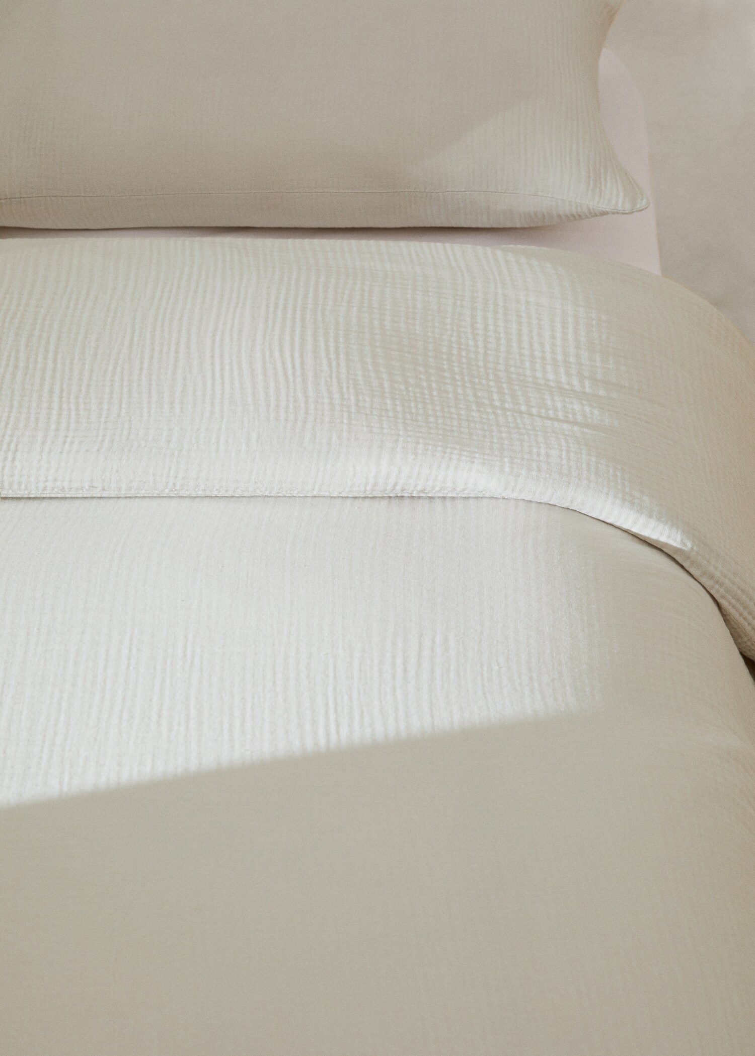 Cotton chiffon duvet cover for king bed - Details of the article 9