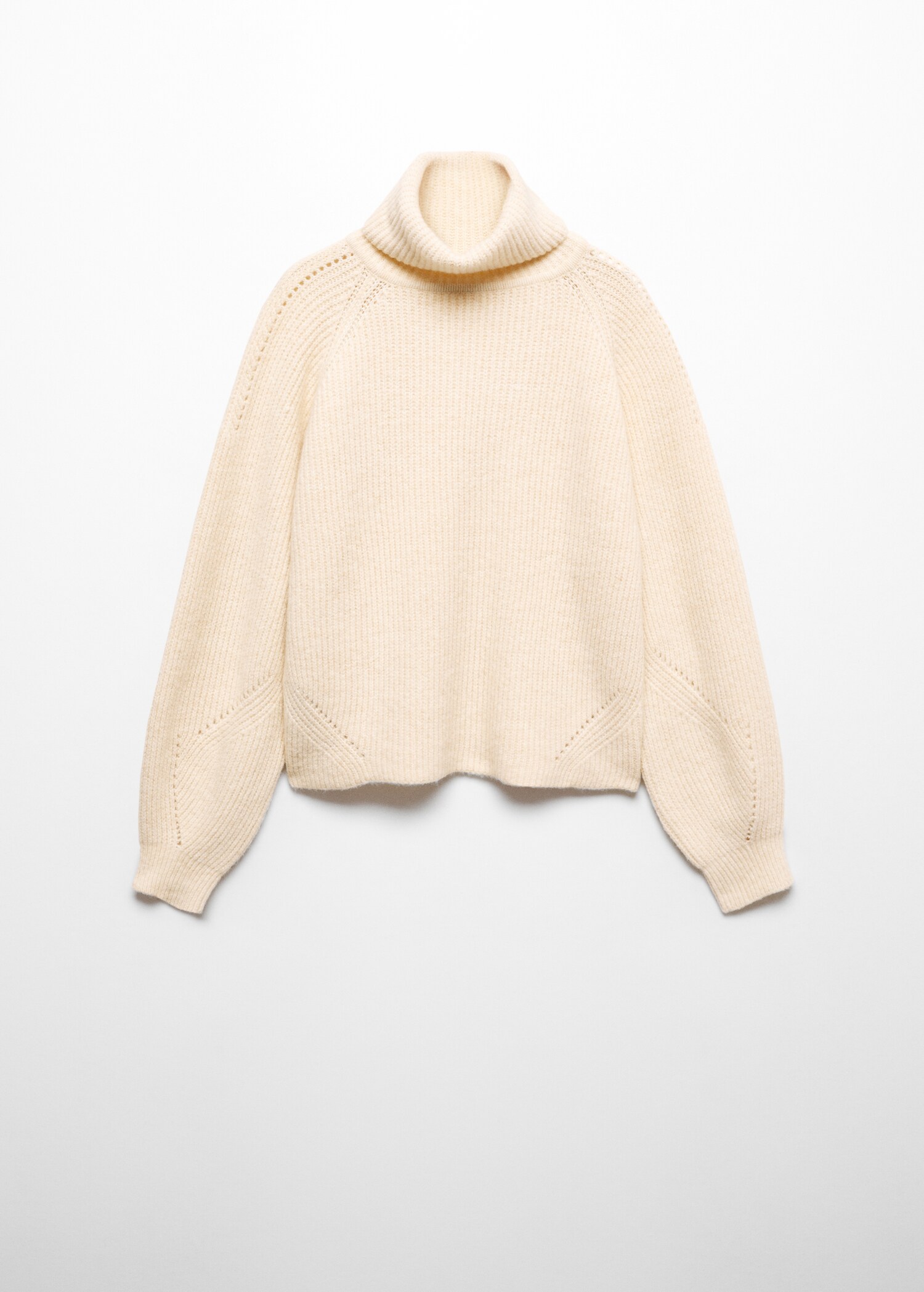 Wool-blend knit sweater - Article without model