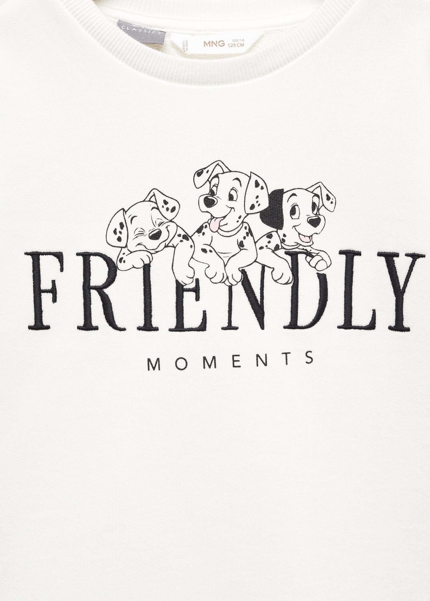 Organic cotton 101 Dalmatians sweatshirt - Details of the article 8