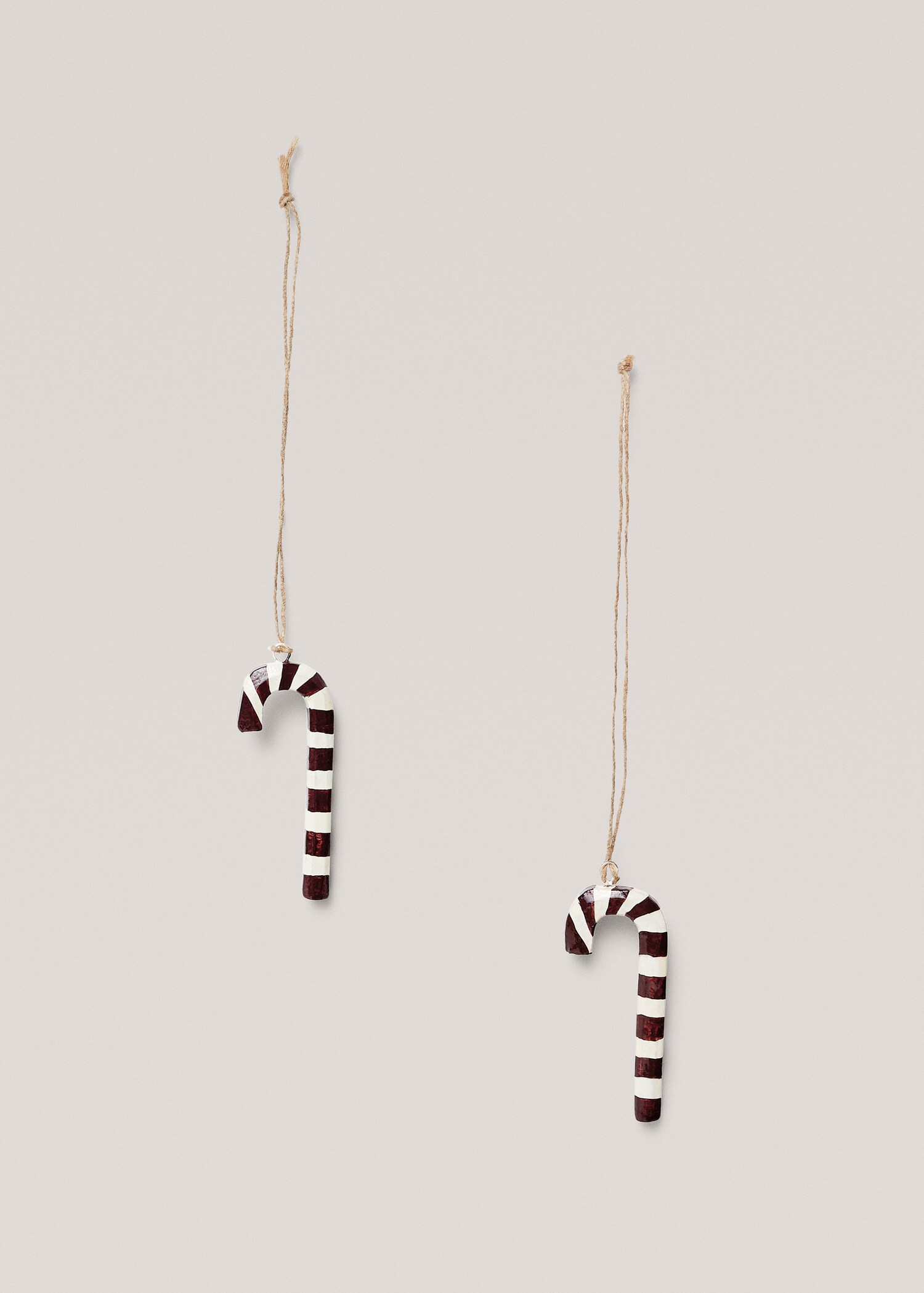 Adorno de Natal de caramelos (pack de 2) - Artigo sem modelo