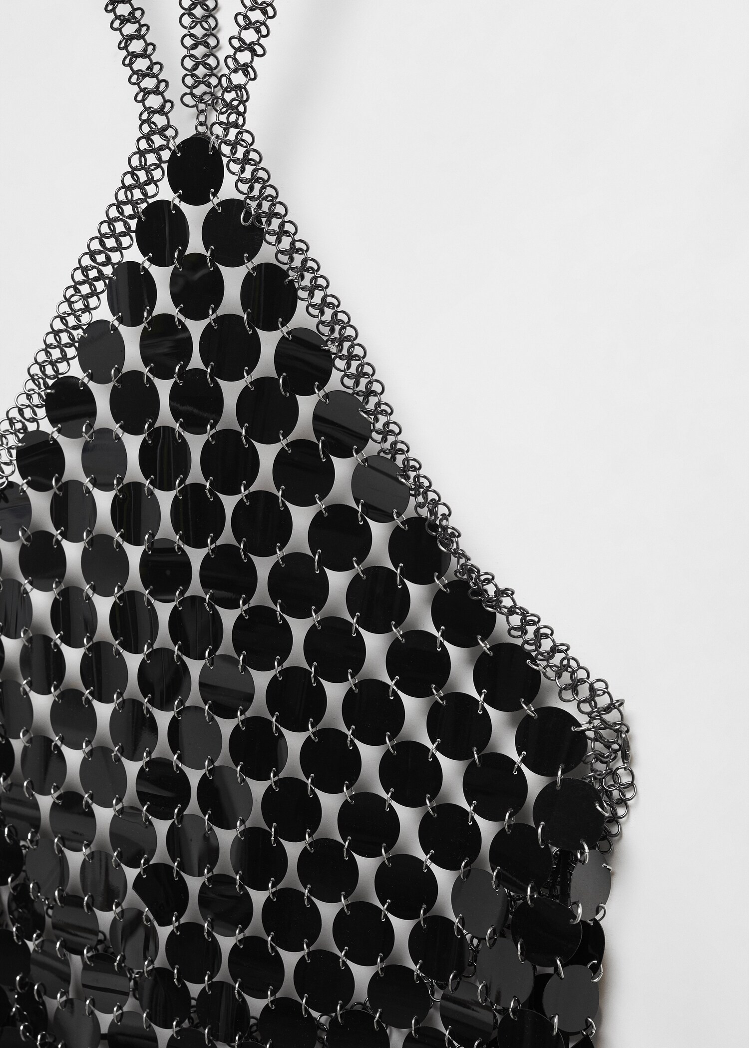 Dress with metallic discs  - Details of the article 8