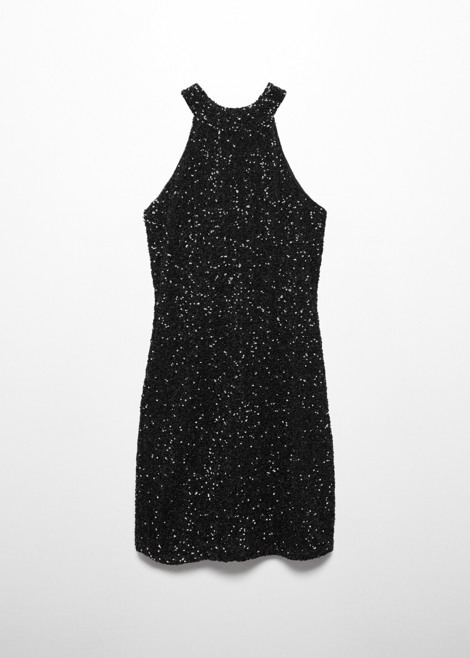 Sequined halter neck dress - Article without model