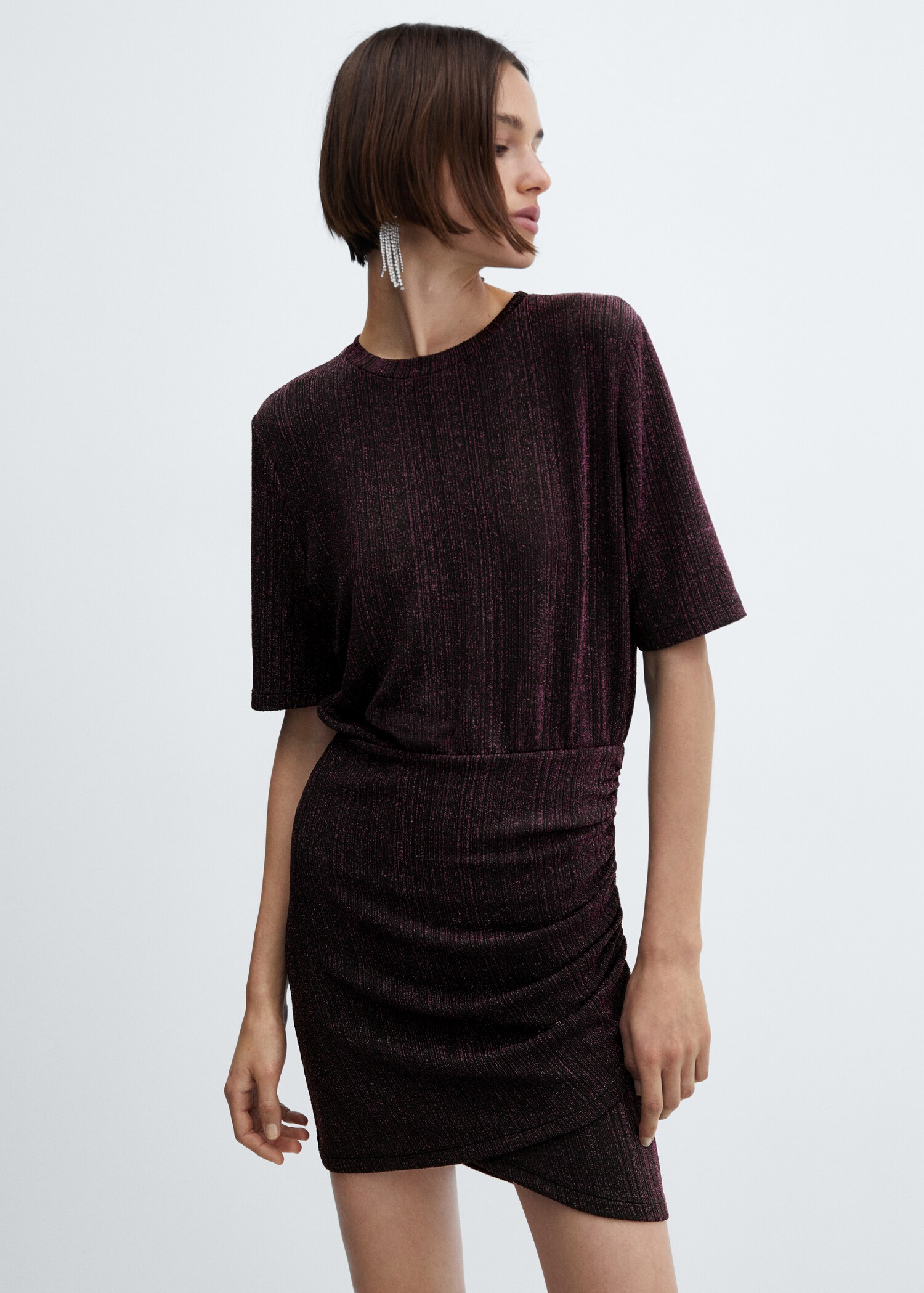 Robe maille Lurex - Plan moyen