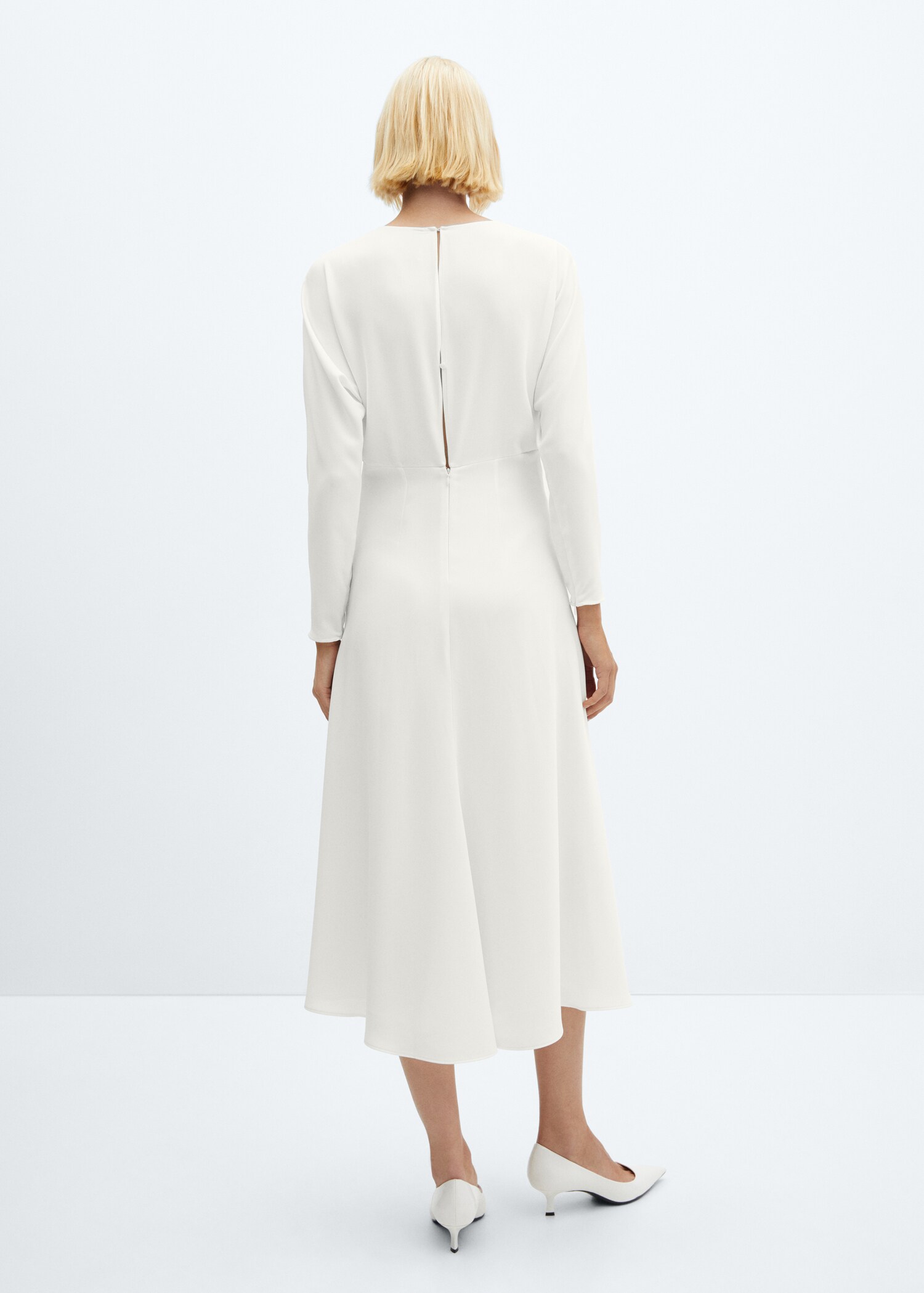 Vestido detalle fruncido - Reverso del artículo