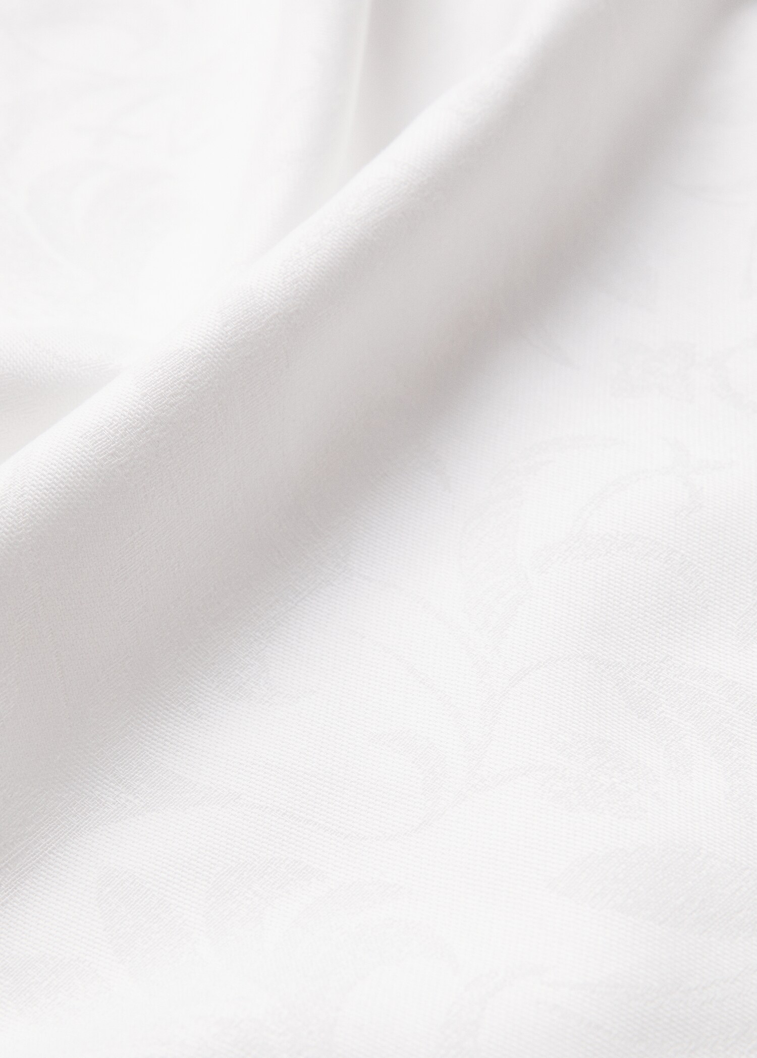 Nappe coton fleur jacquard 170x350 cm - Détail de l'article 2