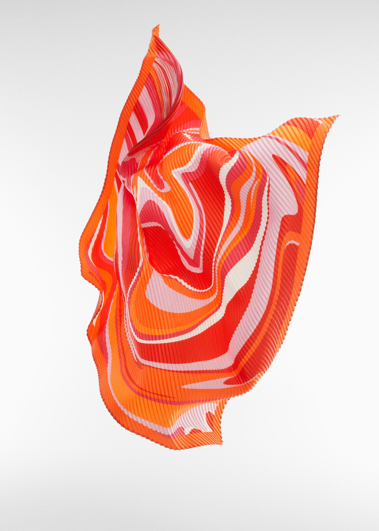 Foulard plissé imprimé - Détail de l'article 5