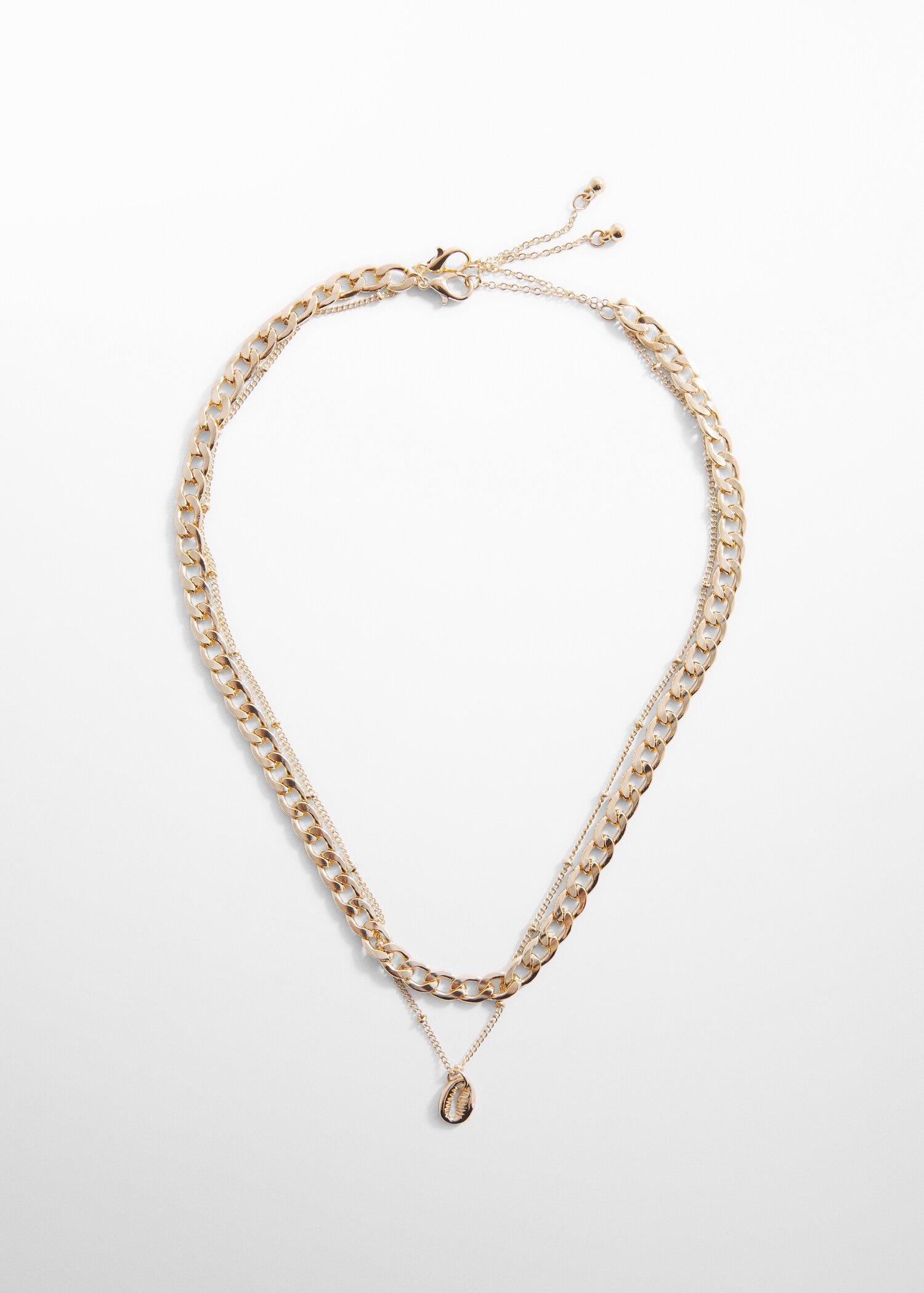 Pack of 2 chain necklaces - Article without model