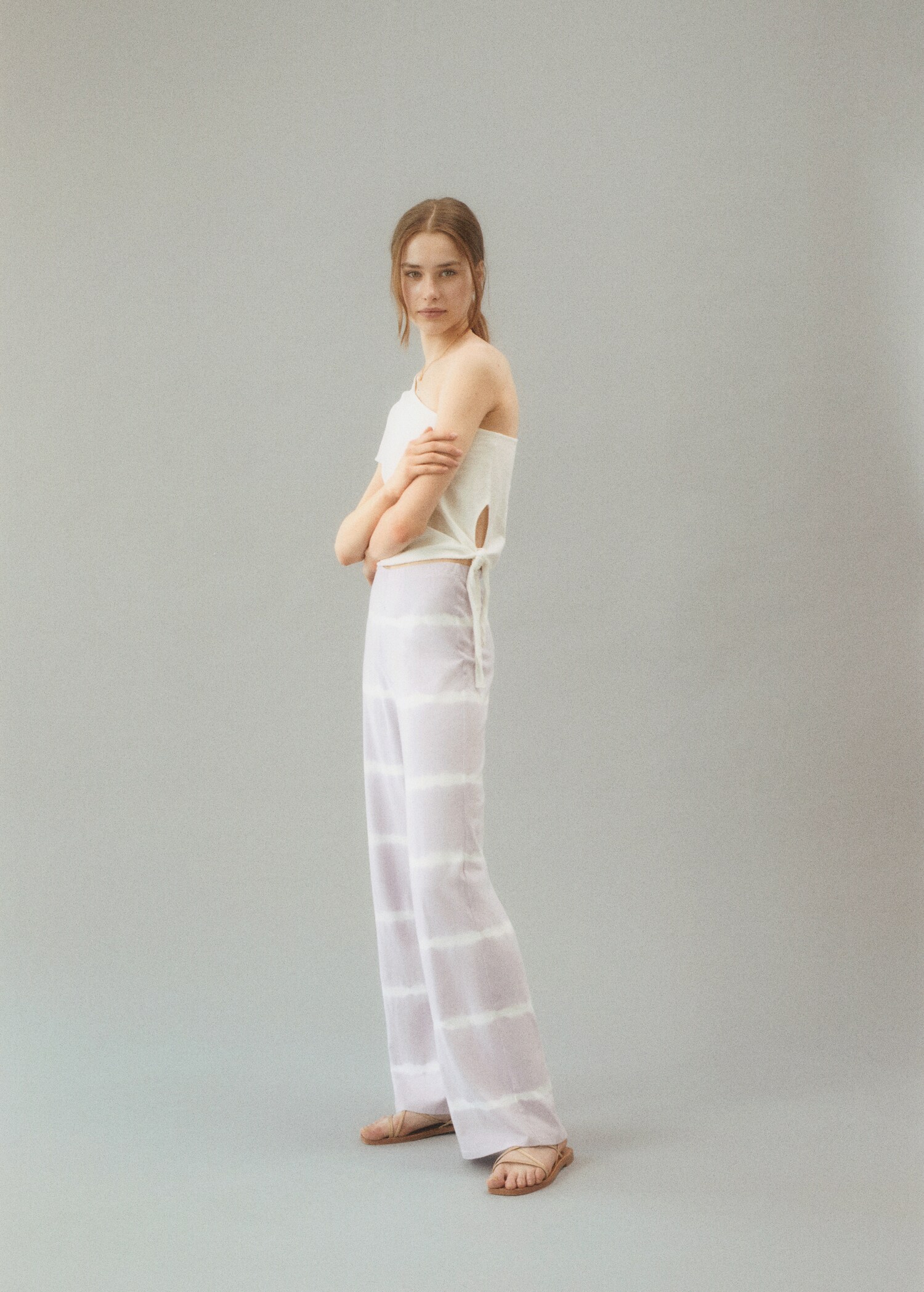 Pantalón estampado tie-dye - Detalle del artículo 5