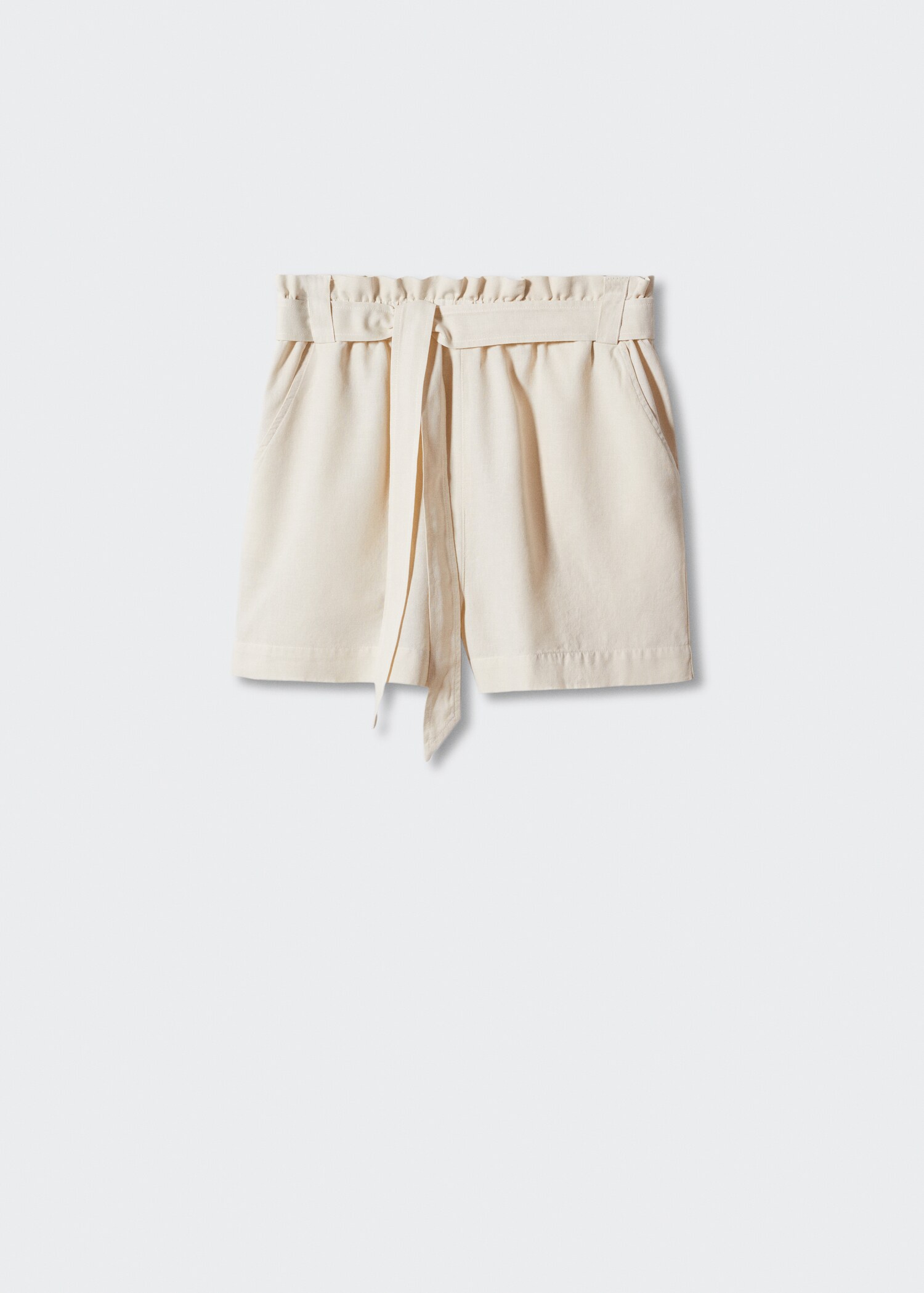 Cotton linen shorts - Article without model