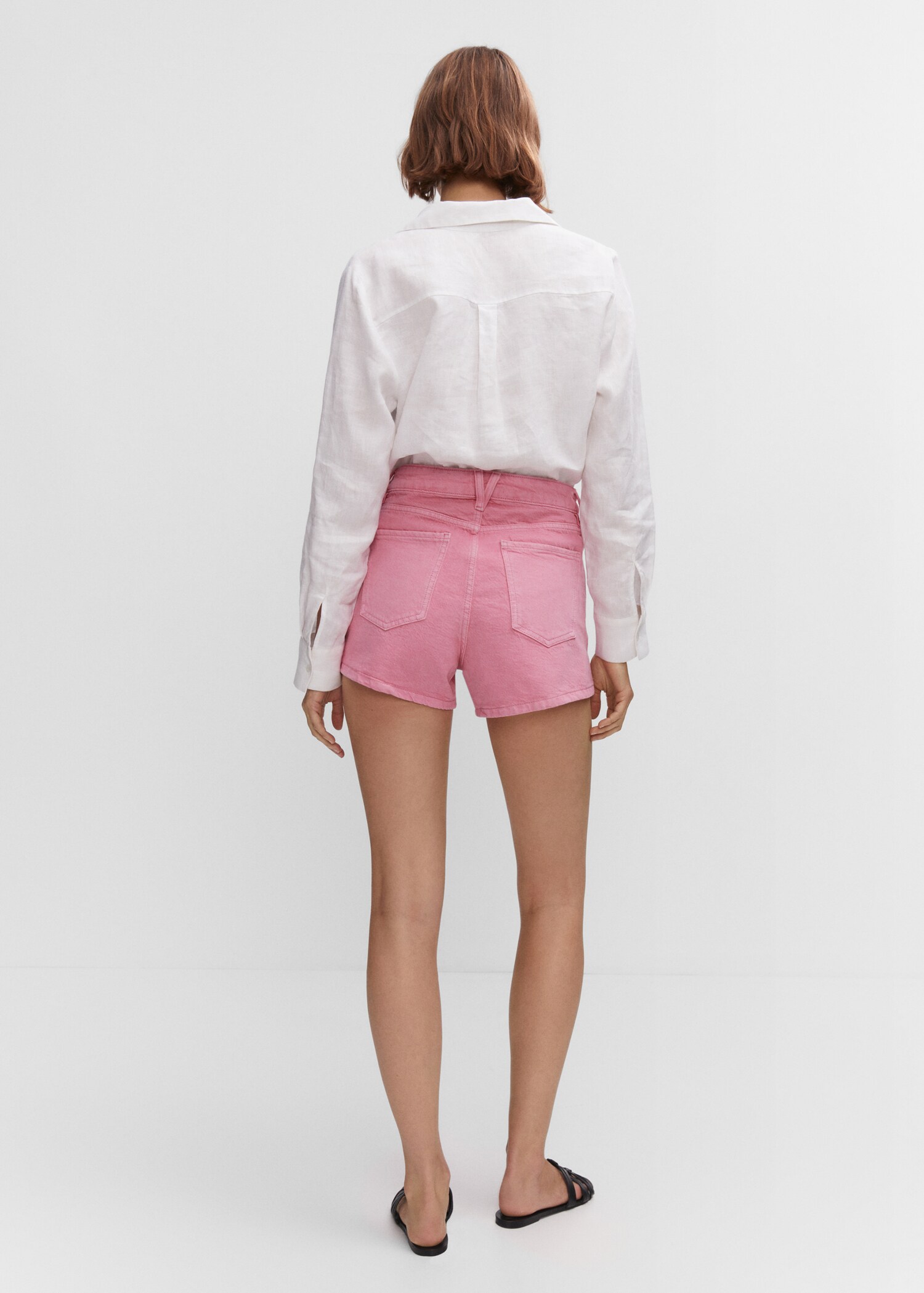 Shorts vaqueros botones - Reverso del artículo