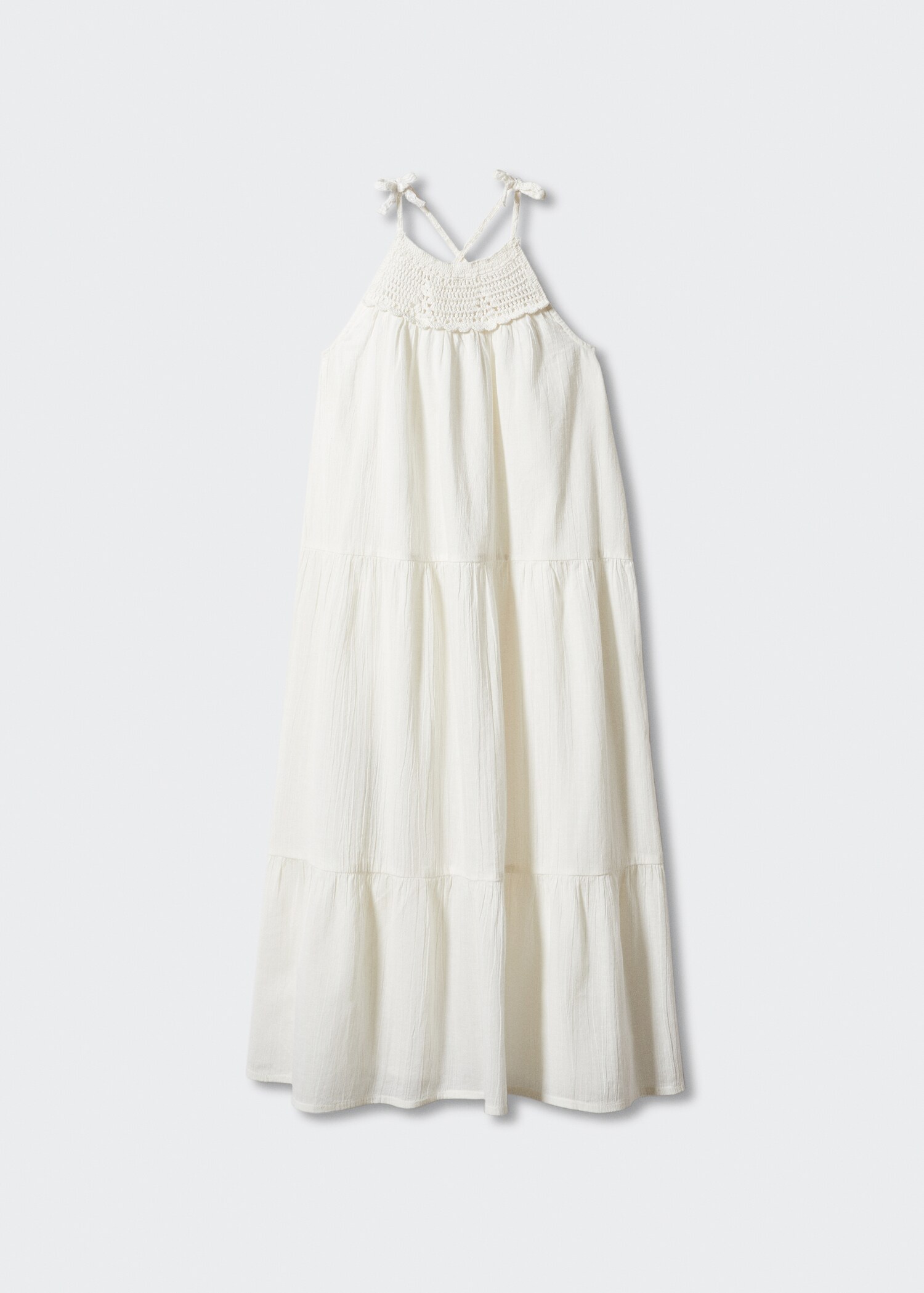 Rochie croșetată cu volane - Articol fără model