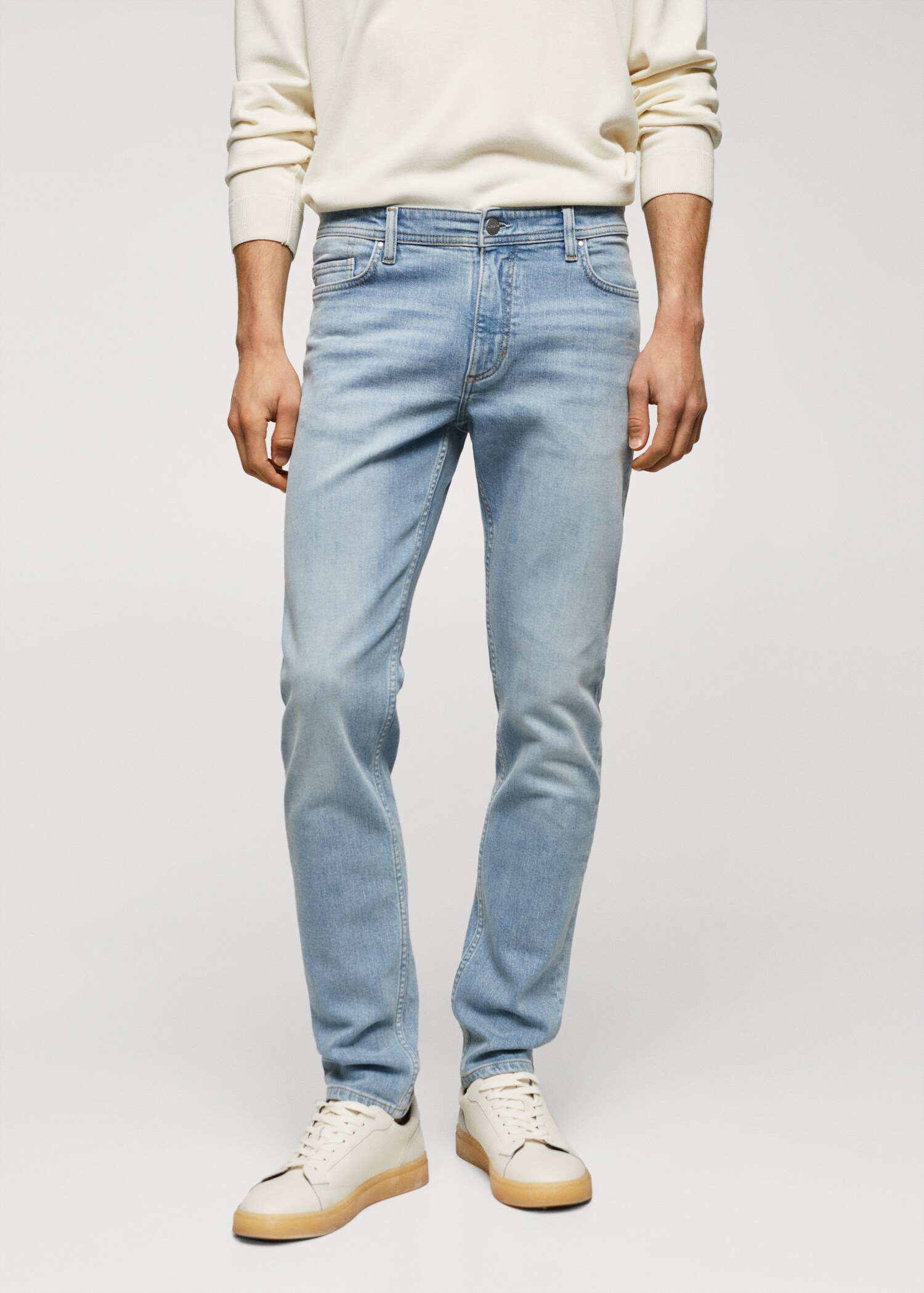 Jan slim-fit jeans - Medium plane