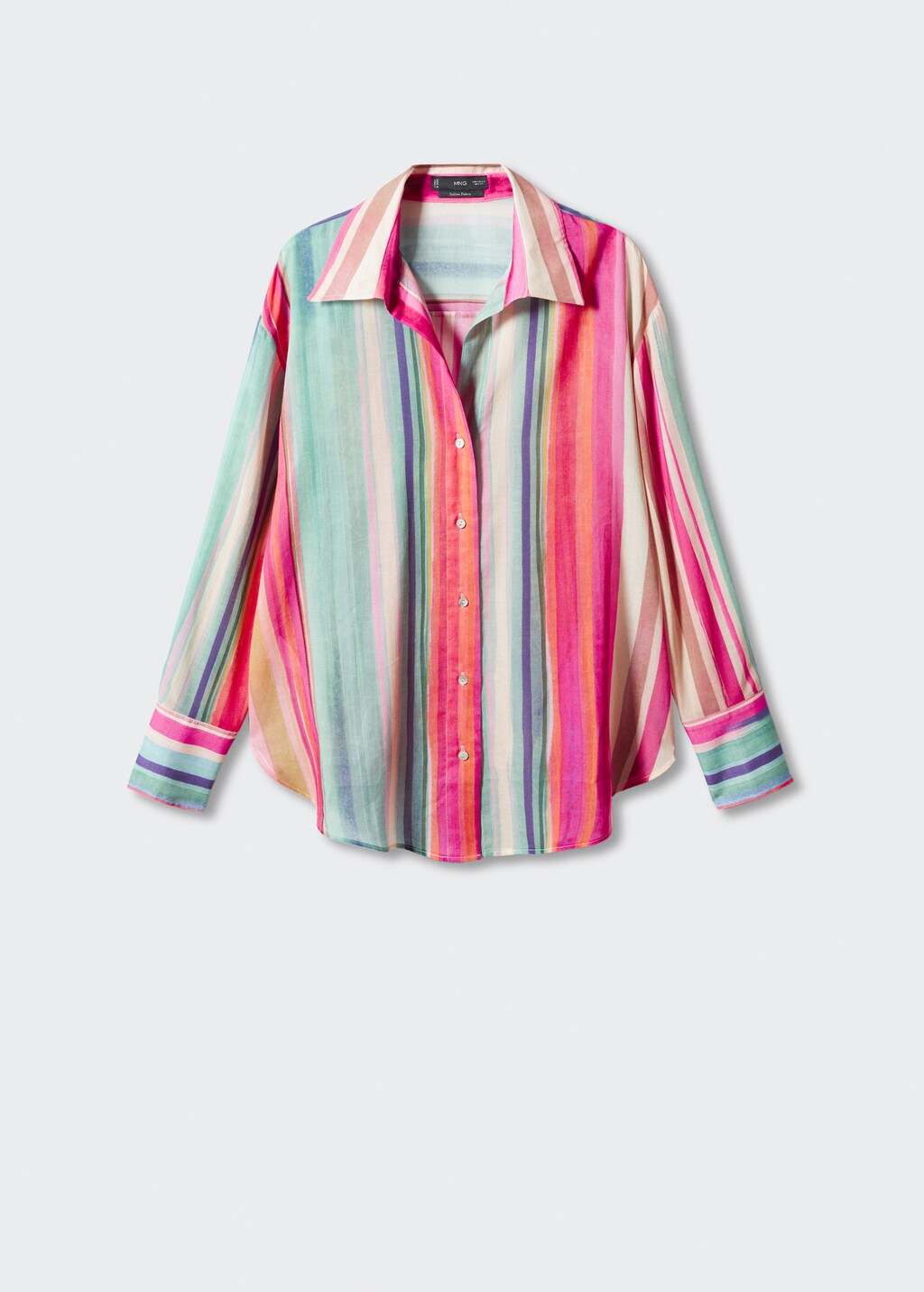 Chemise rayée femme mango new arrivals