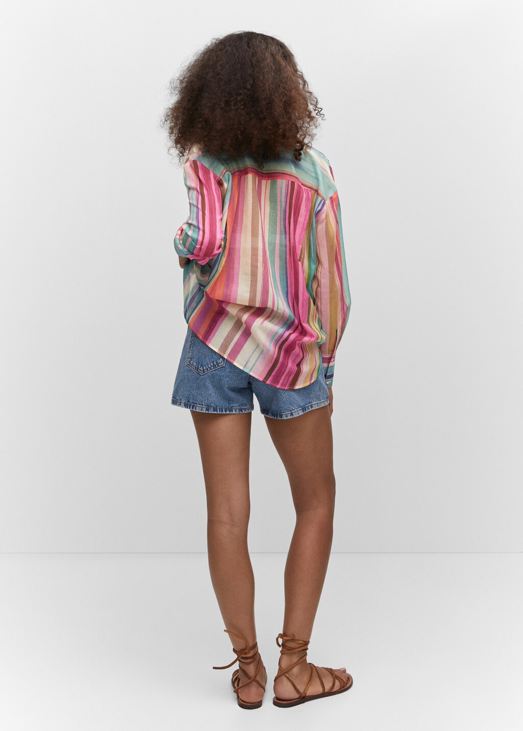 Chemise rayée femme mango cheap