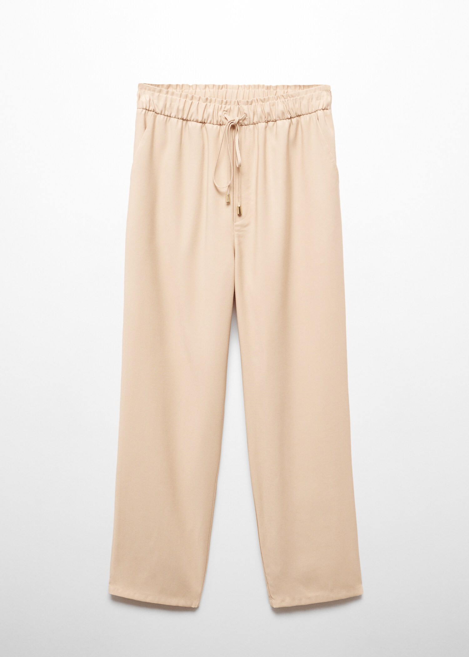 Pantalon droit fluide nœud - Article sans modèle
