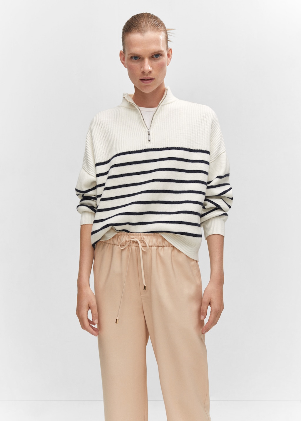 Flowy pants with bow best sale