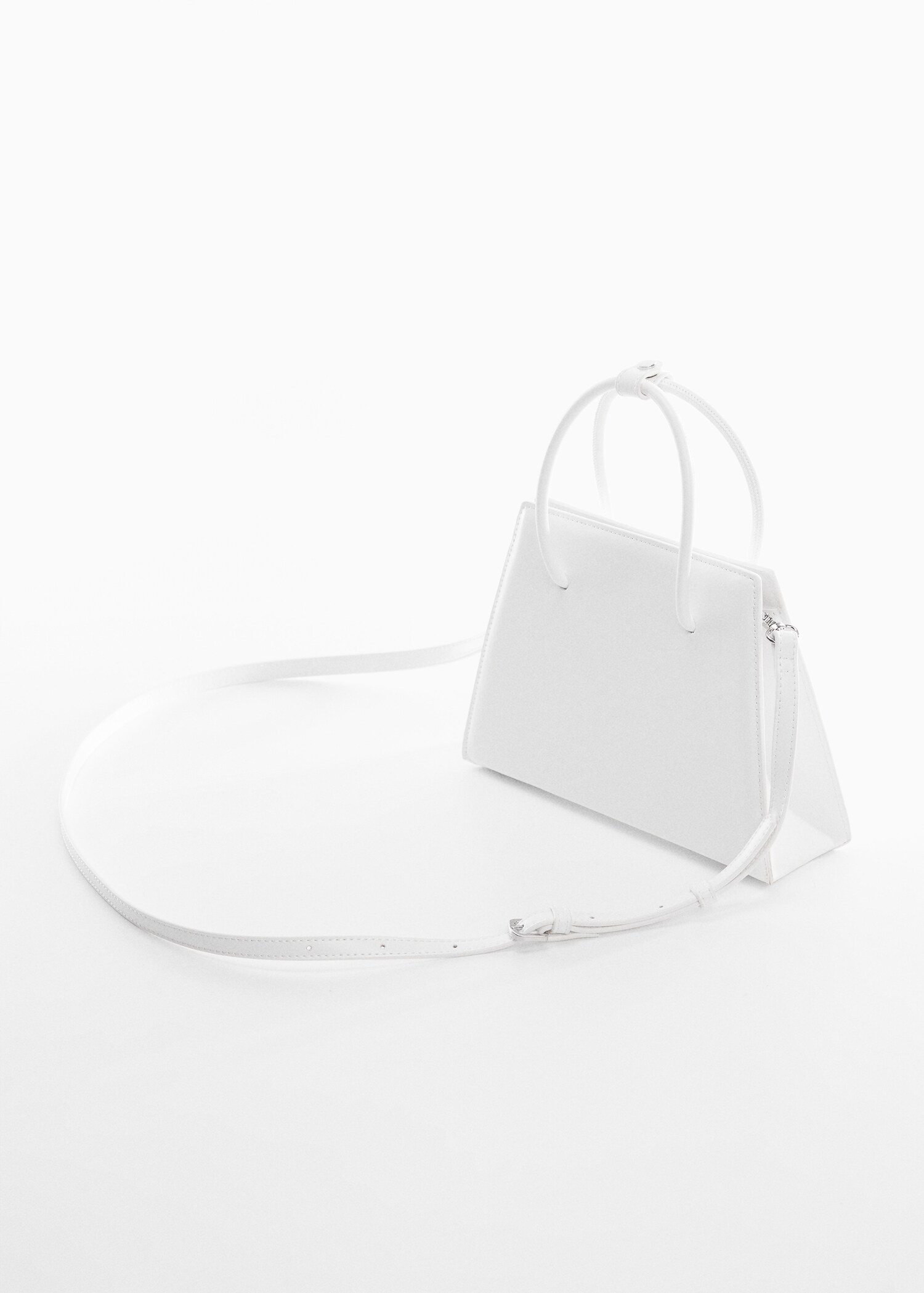 Bolso geométrico doble asa - Plano medio