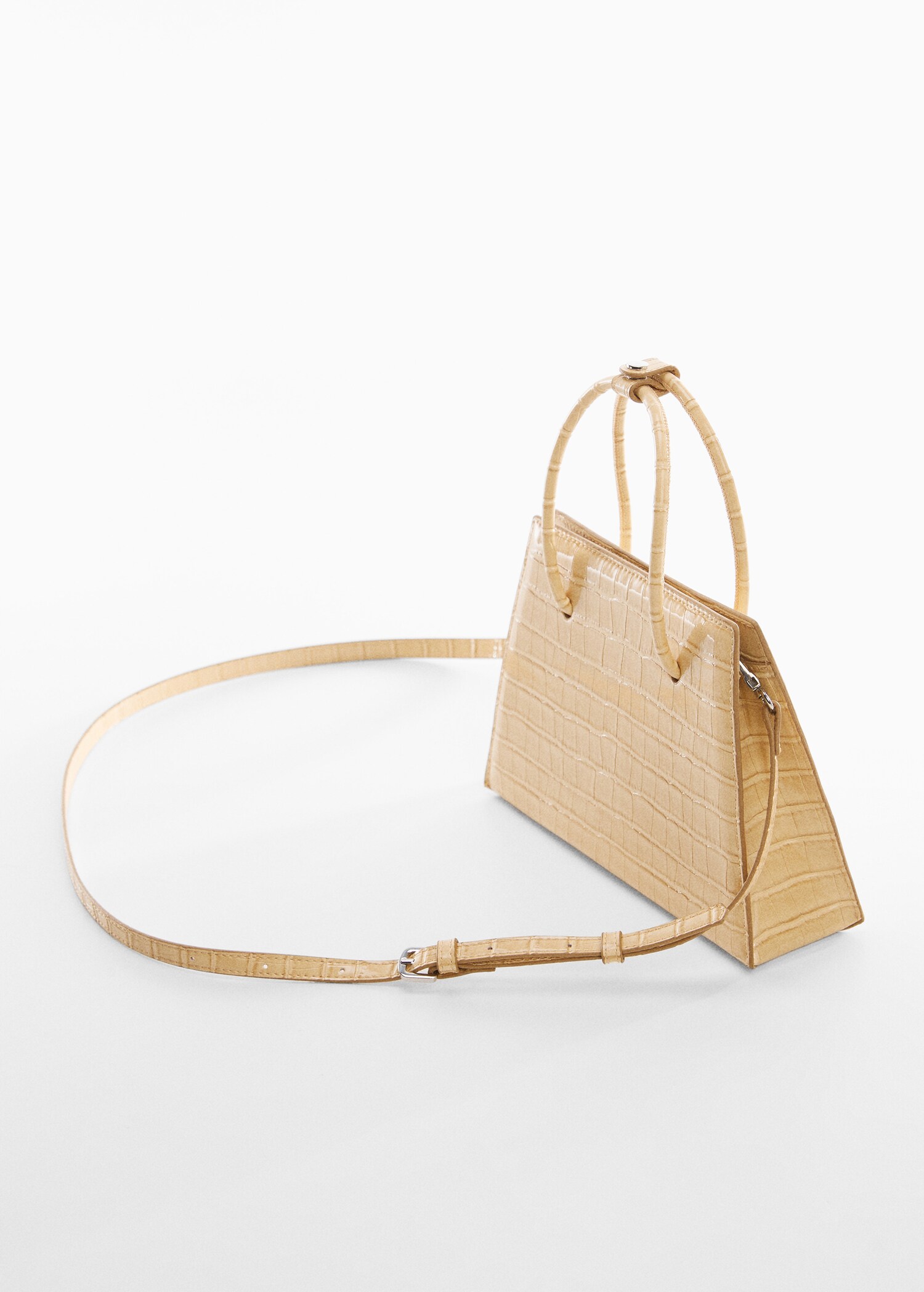 Bolso geométrico doble asa - Plano medio