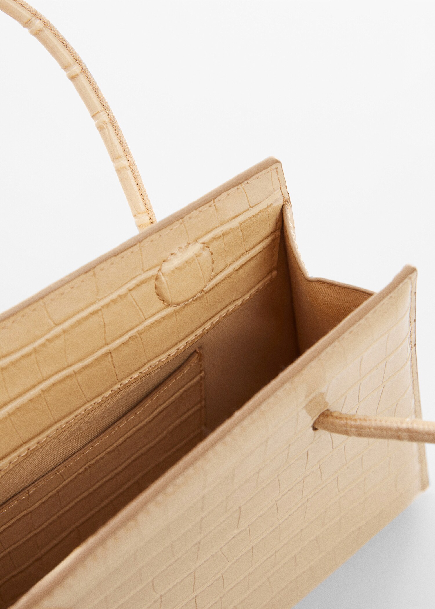 Geometric bag with double handle - Details of the article 1