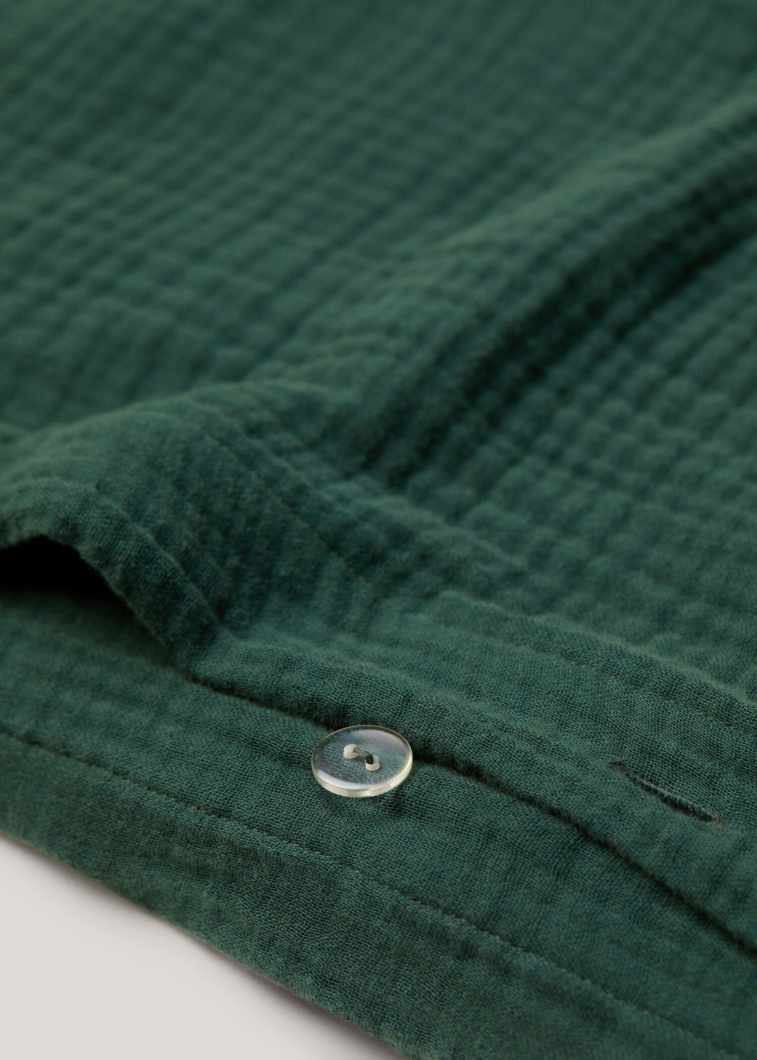 Cotton chiffon duvet cover for king bed - Details of the article 1