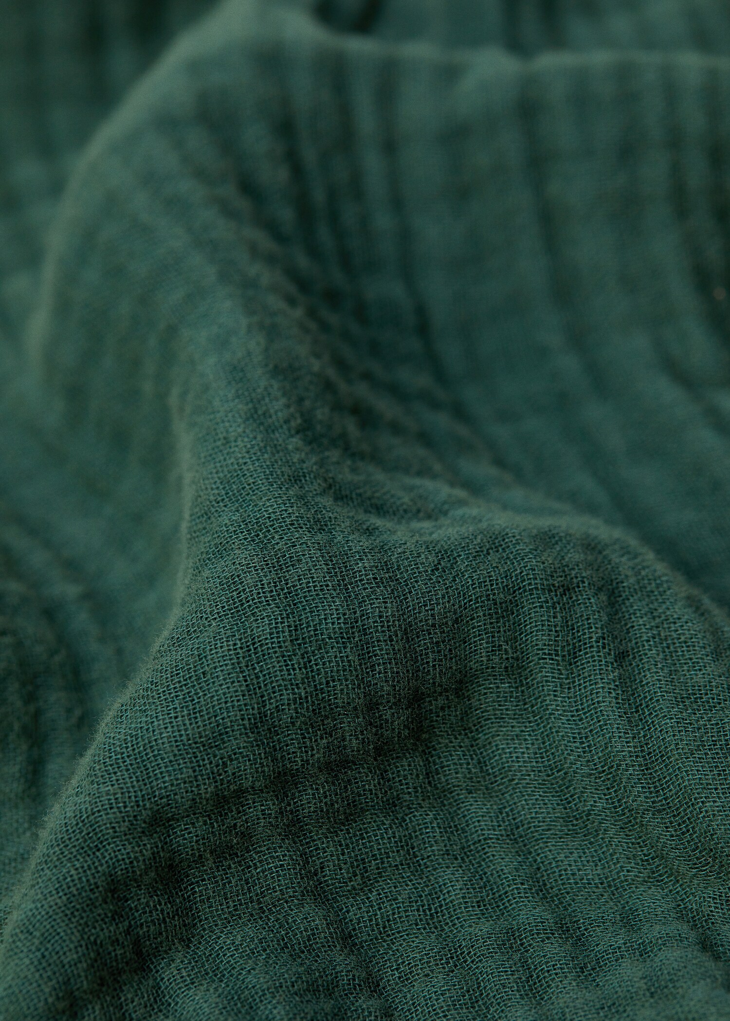 Cotton chiffon duvet cover for king bed - Details of the article 2
