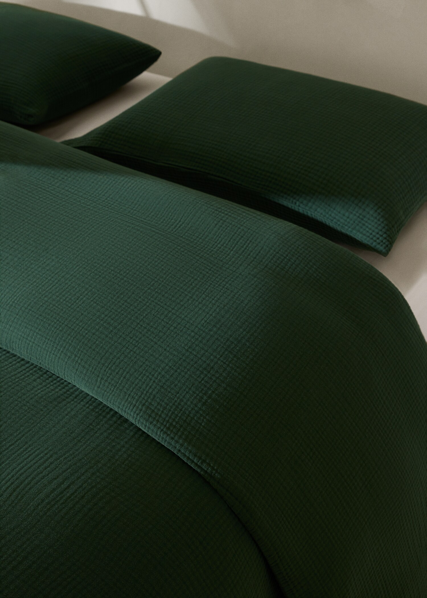 Cotton chiffon duvet cover for king bed - Details of the article 7
