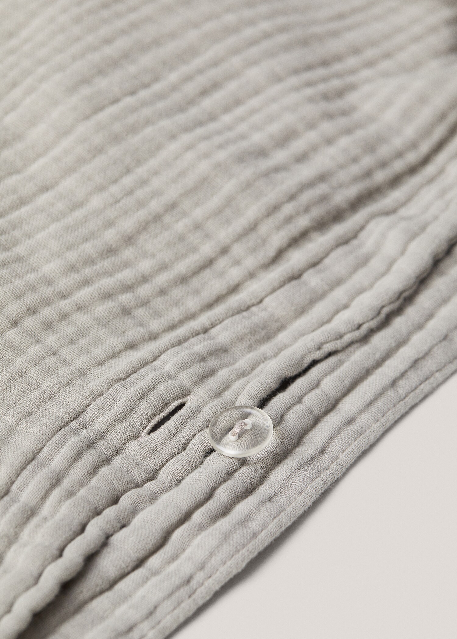 Cotton chiffon duvet cover for king bed - Details of the article 1