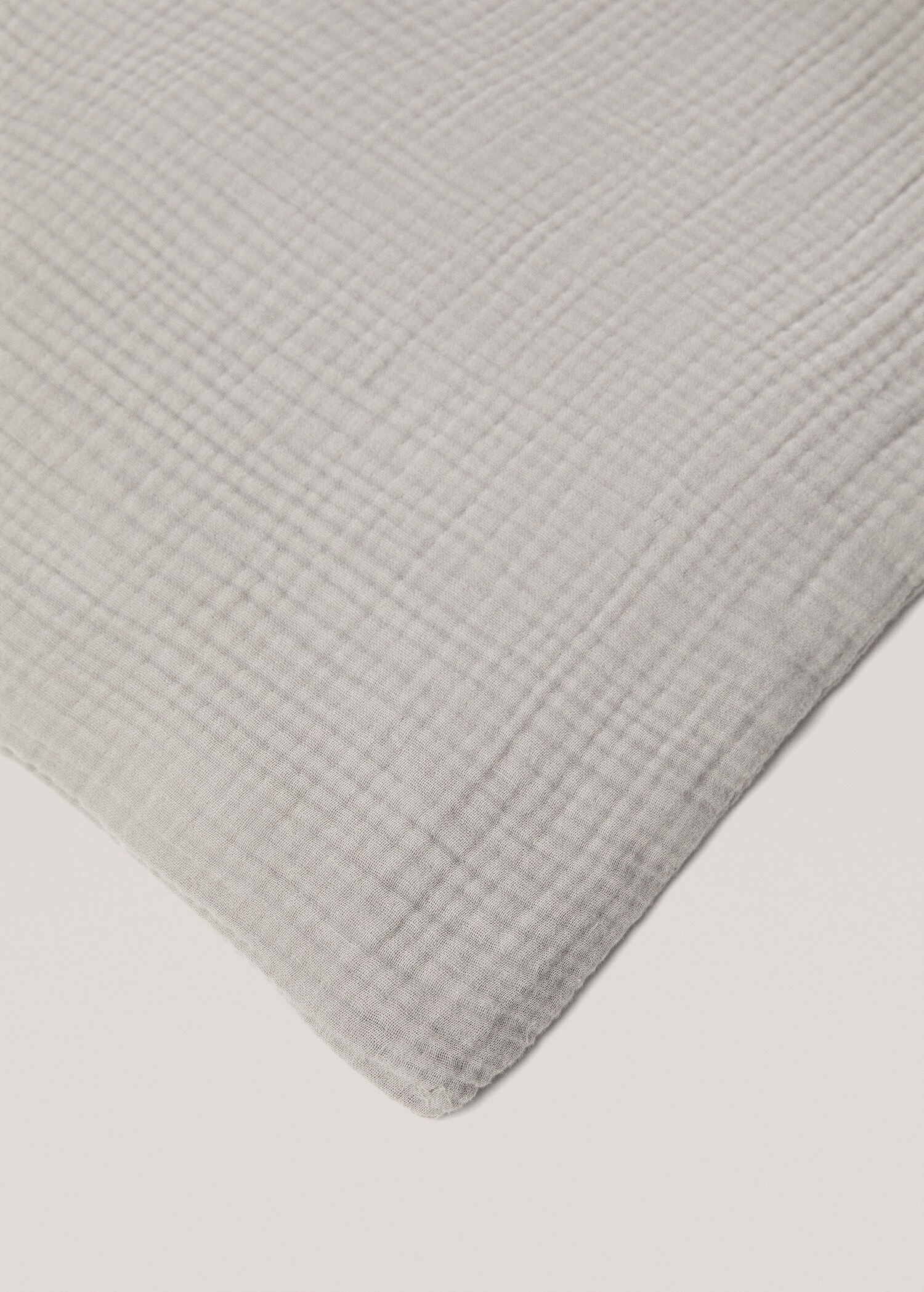 Cotton chiffon duvet cover for king bed - Details of the article 2