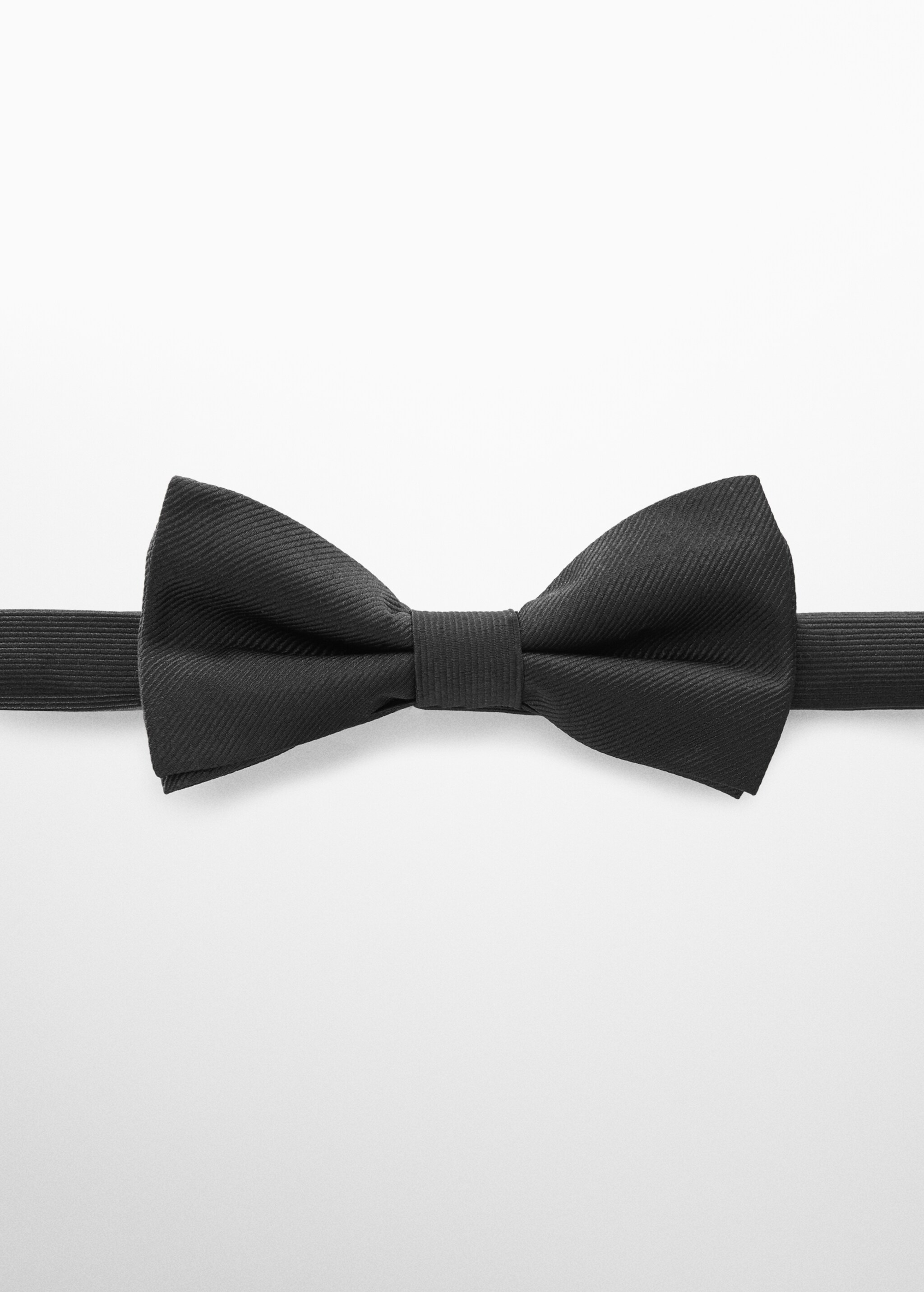 ربطة عنق فراشية بنسيج محكم - منتج دون نموذج