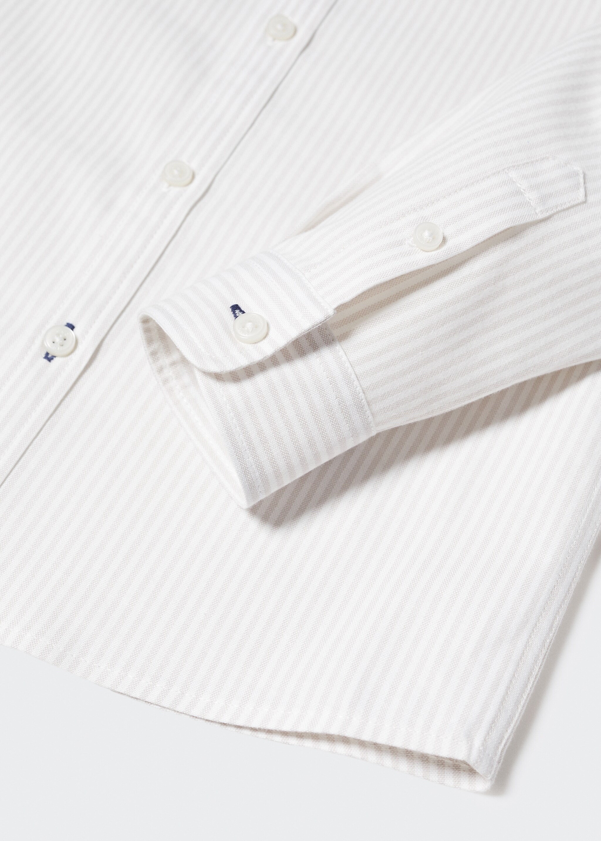 Regular-fit striped shirt - Details of the article 8