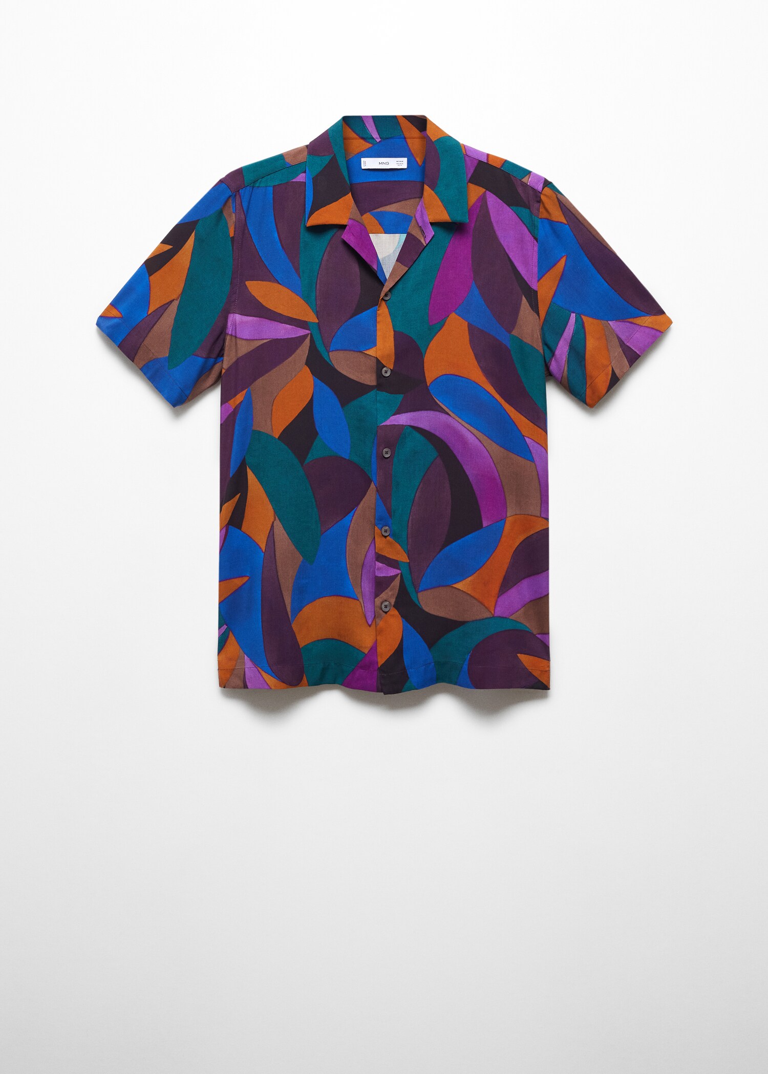 Camisa bowling estampado geométrico - Artículo sin modelo