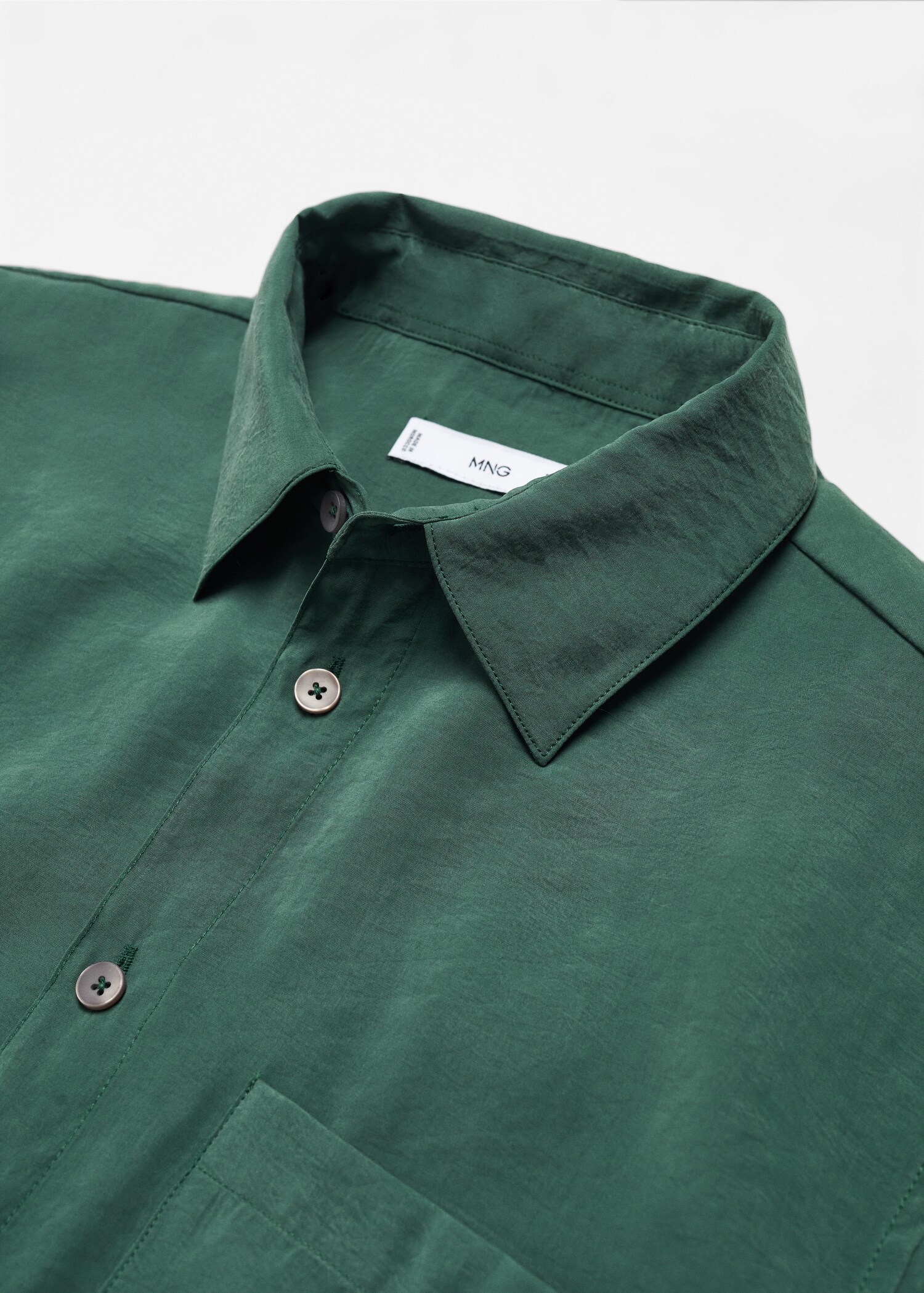 Camisa regular fit manga corta - Detalle del artículo 8