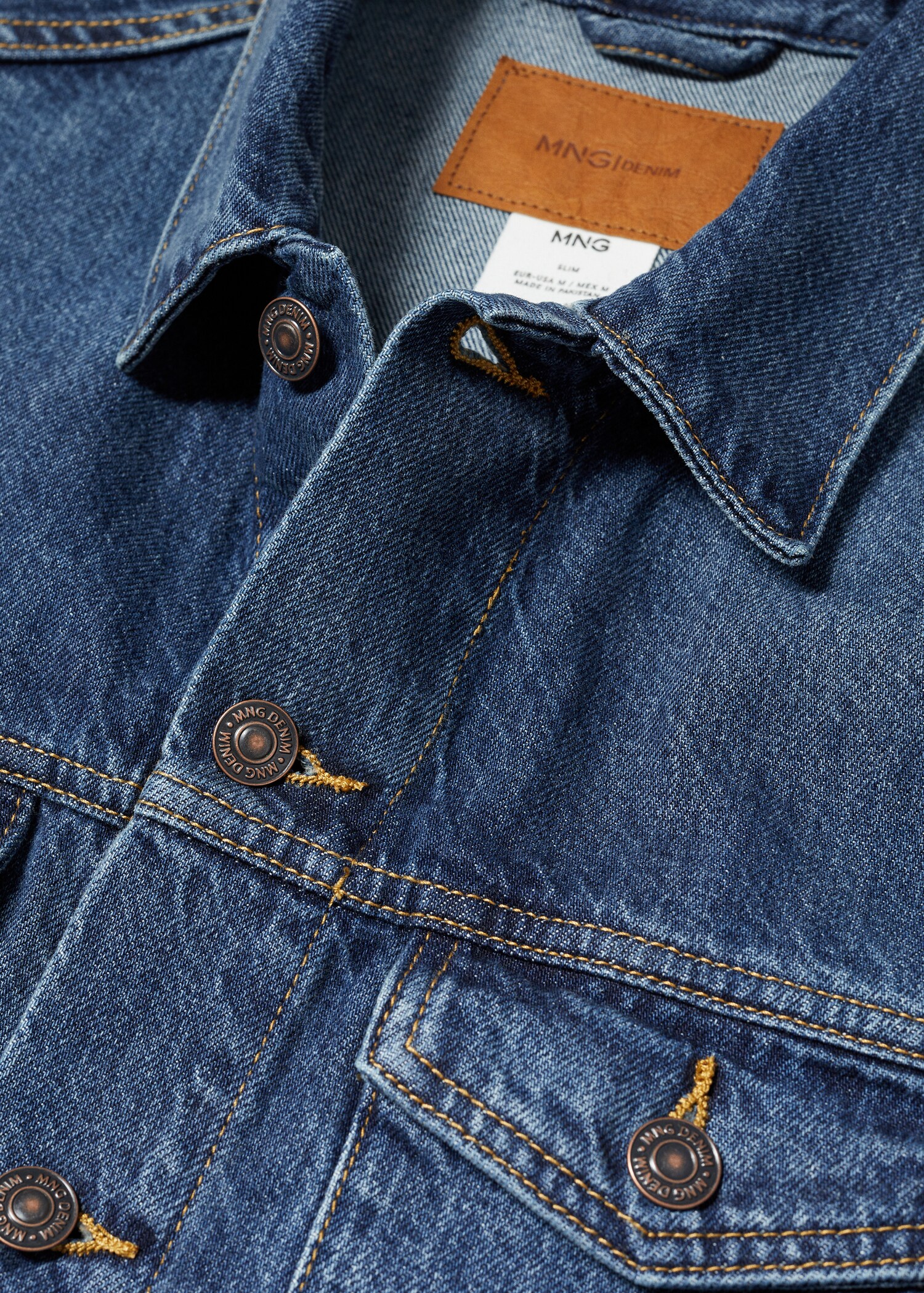 Basic denim jacket - Details of the article 8