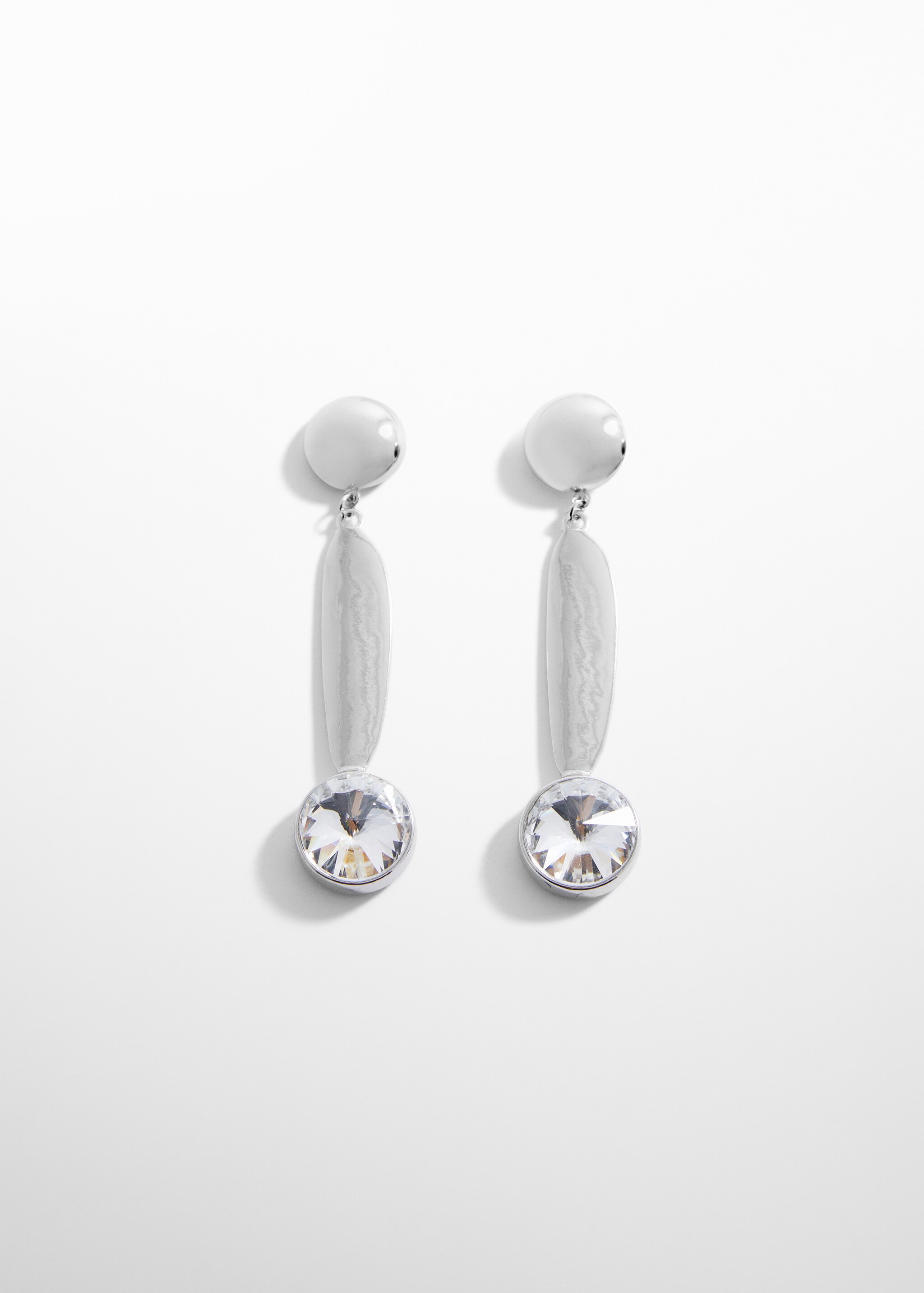 Long crystal earrings  - Article without model