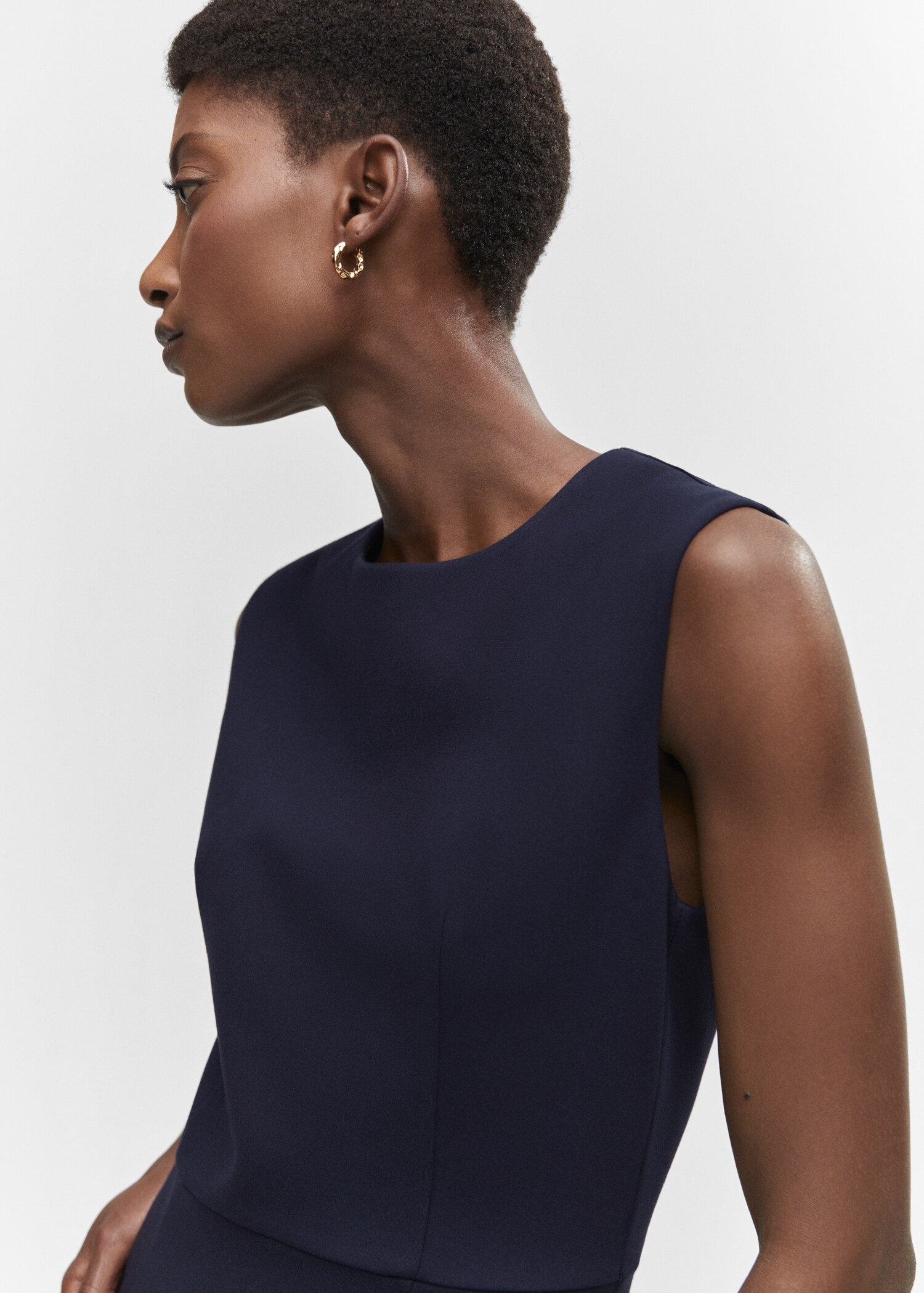 Roma-knit sleeveless dress - Details of the article 1