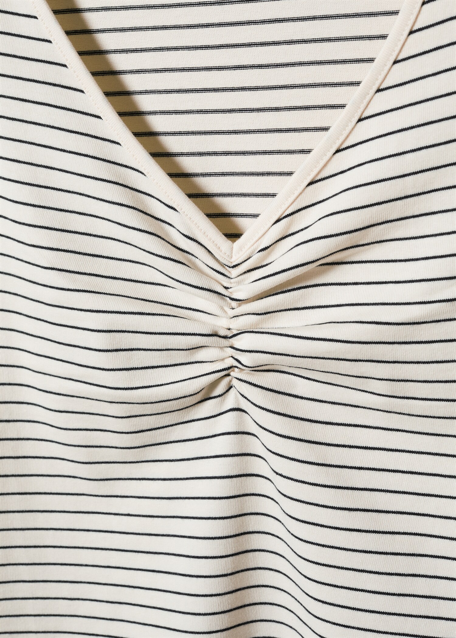 Camiseta algodón detalle fruncido - Detalle del artículo 8