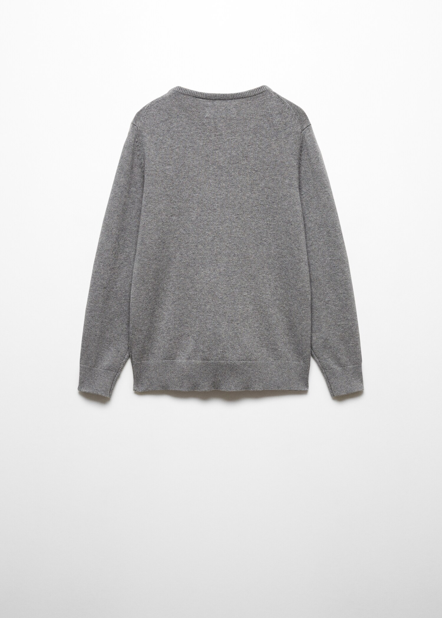 V-neck sweater - Reverse of the article