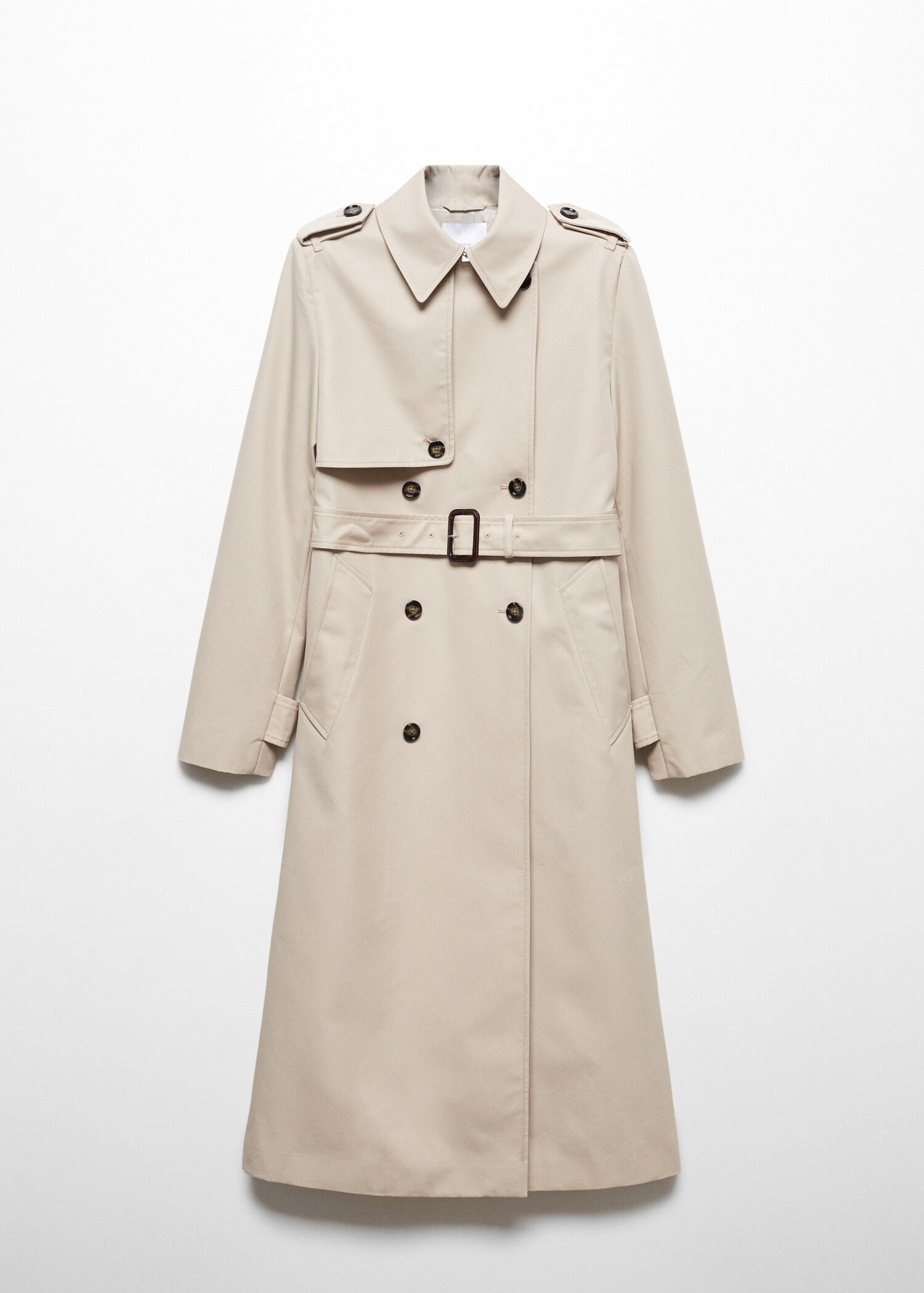 Trench impermeable doble botonadura - Artículo sin modelo