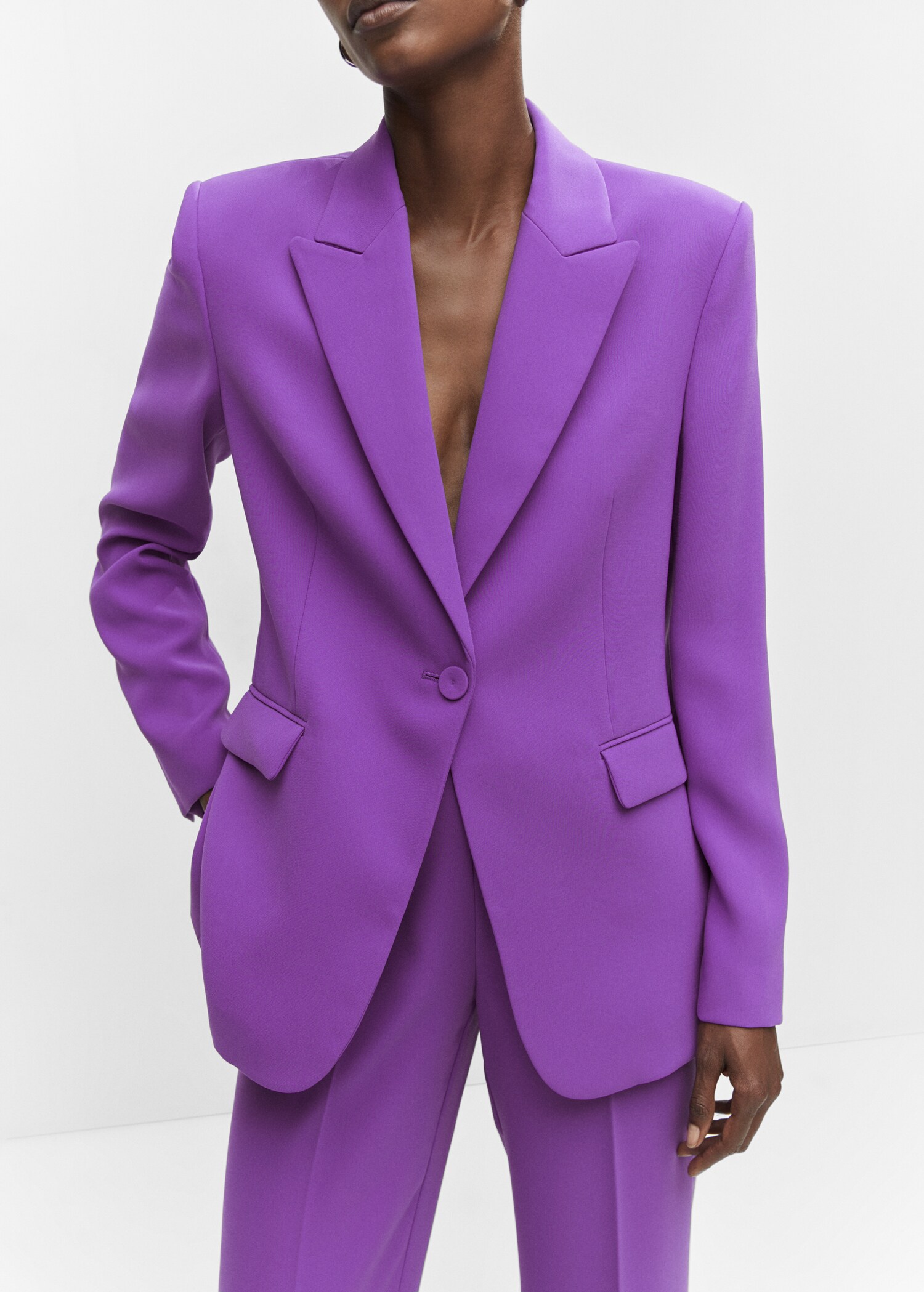 Suit blazer with buttons  - Details of the article 1